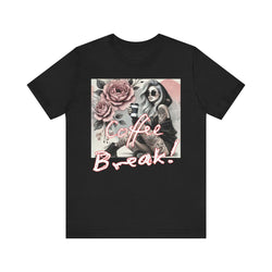 Coffee Break Unisex Jersey Short Sleeve Tee