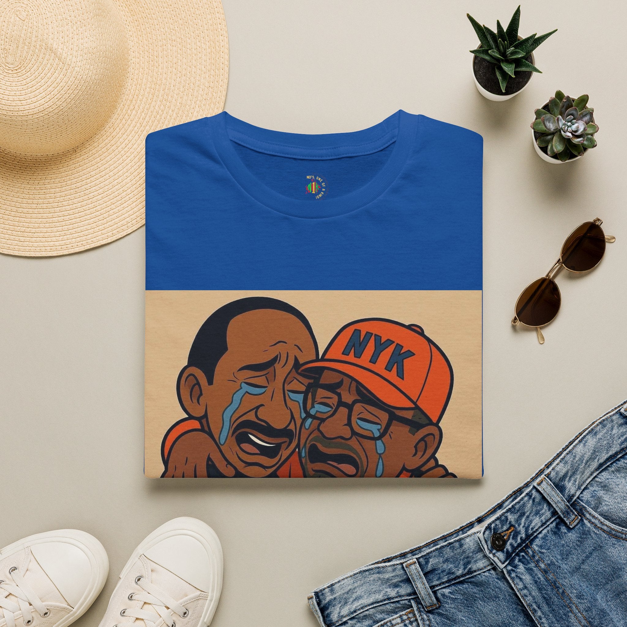 Todd Another Customized Smile Crying Fans NYK Tee Graphic T-Shirt — Emotional Art T-Shirt