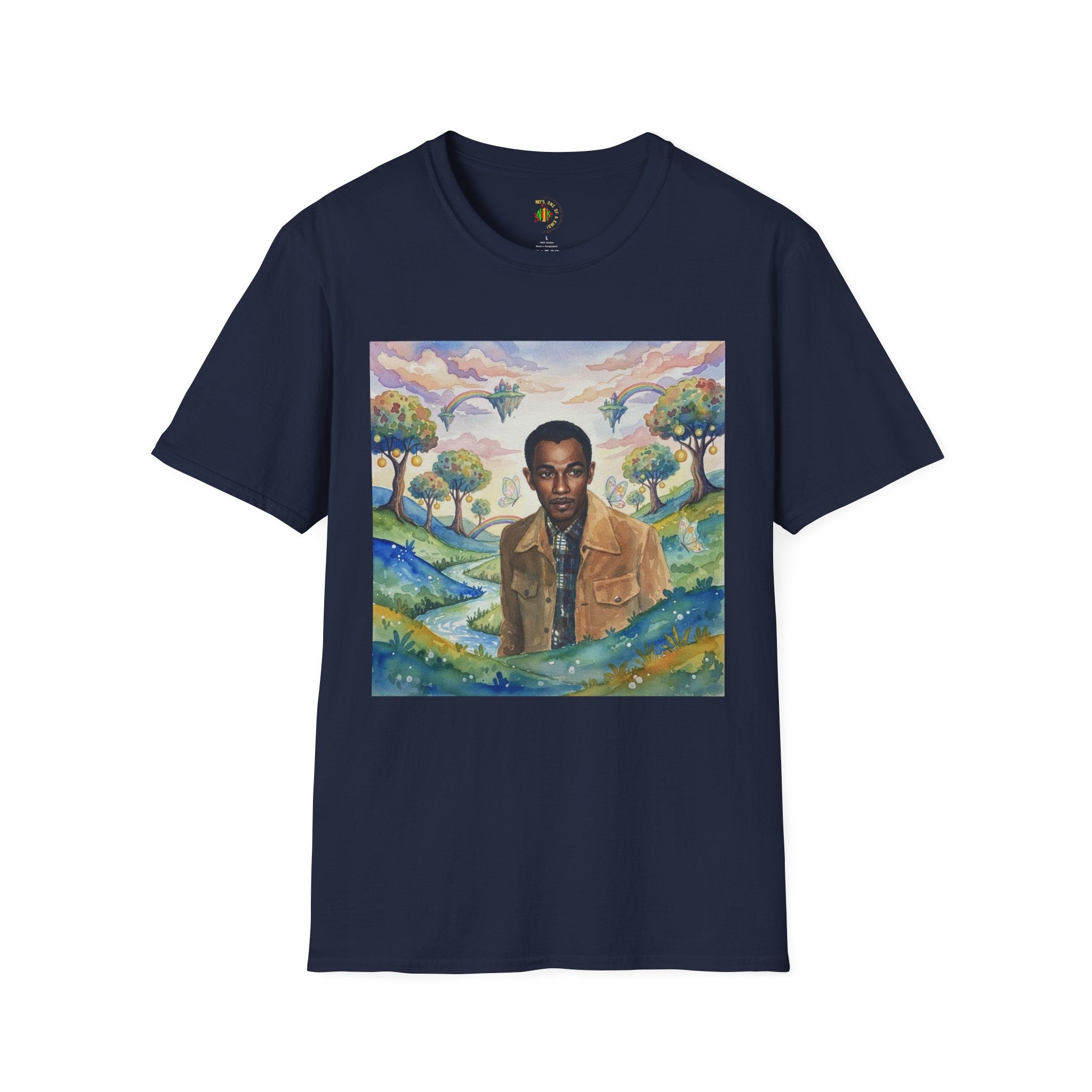 Todd Another Customized Smile Portrait Tee Graphic T-Shirt