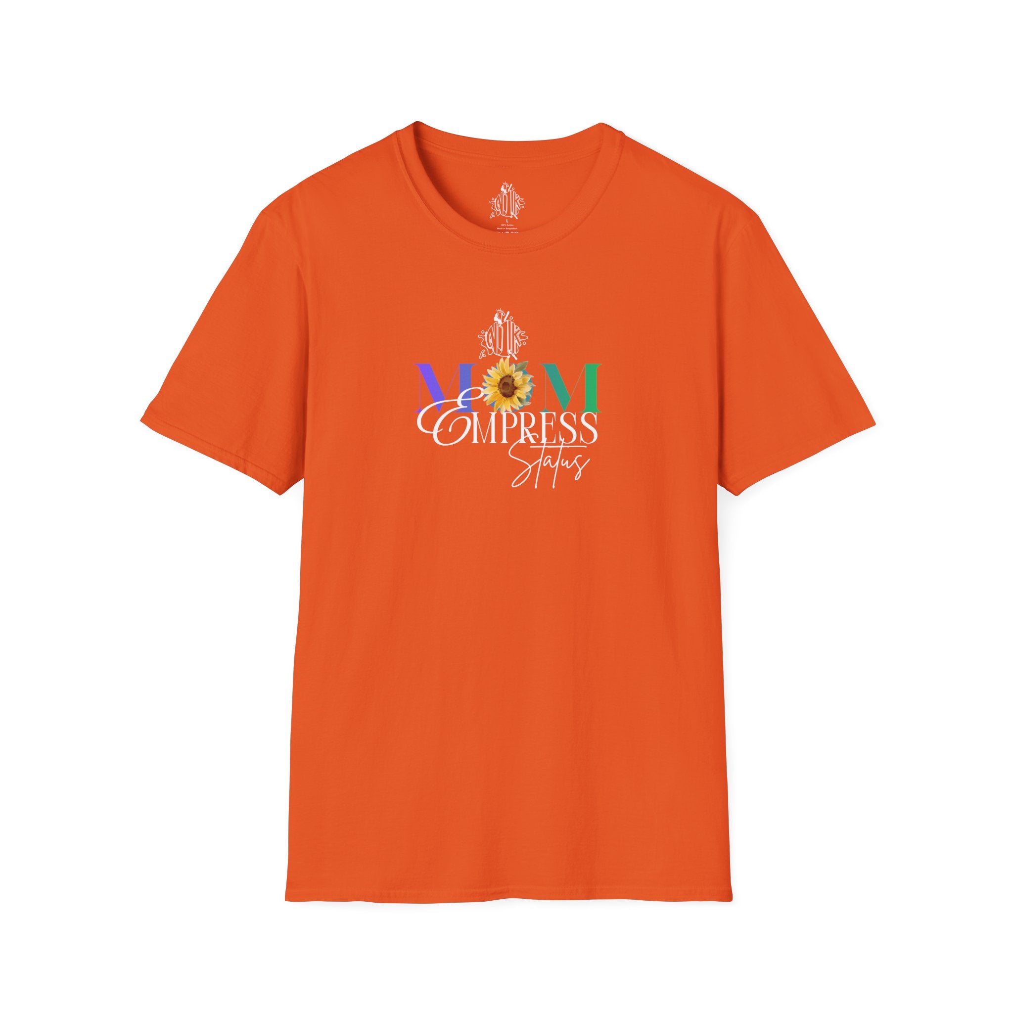 Celebrate Mom — Floral Sunflower Empowerment Graphic T-Shirt