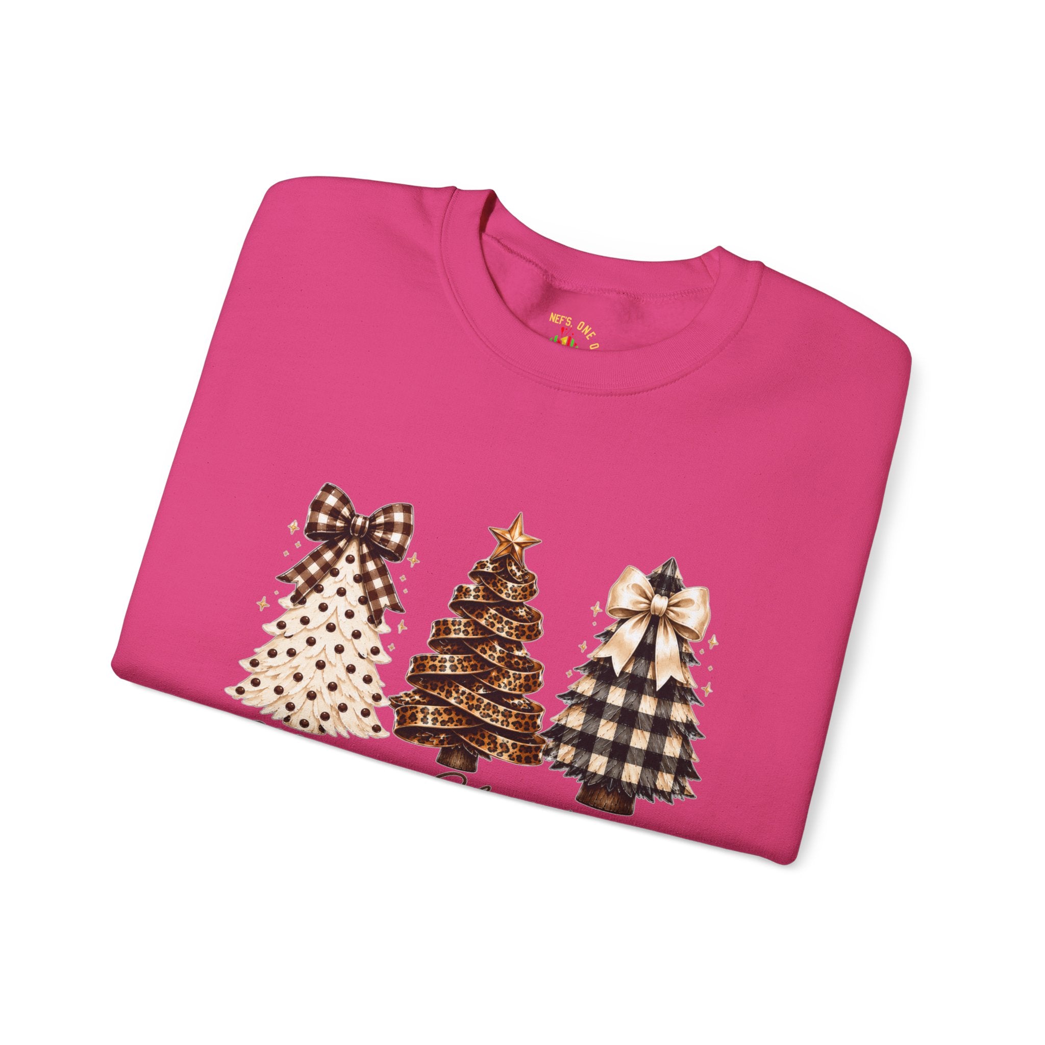 Merry Christmas Christmas Tree Crewneck Sweatshirt