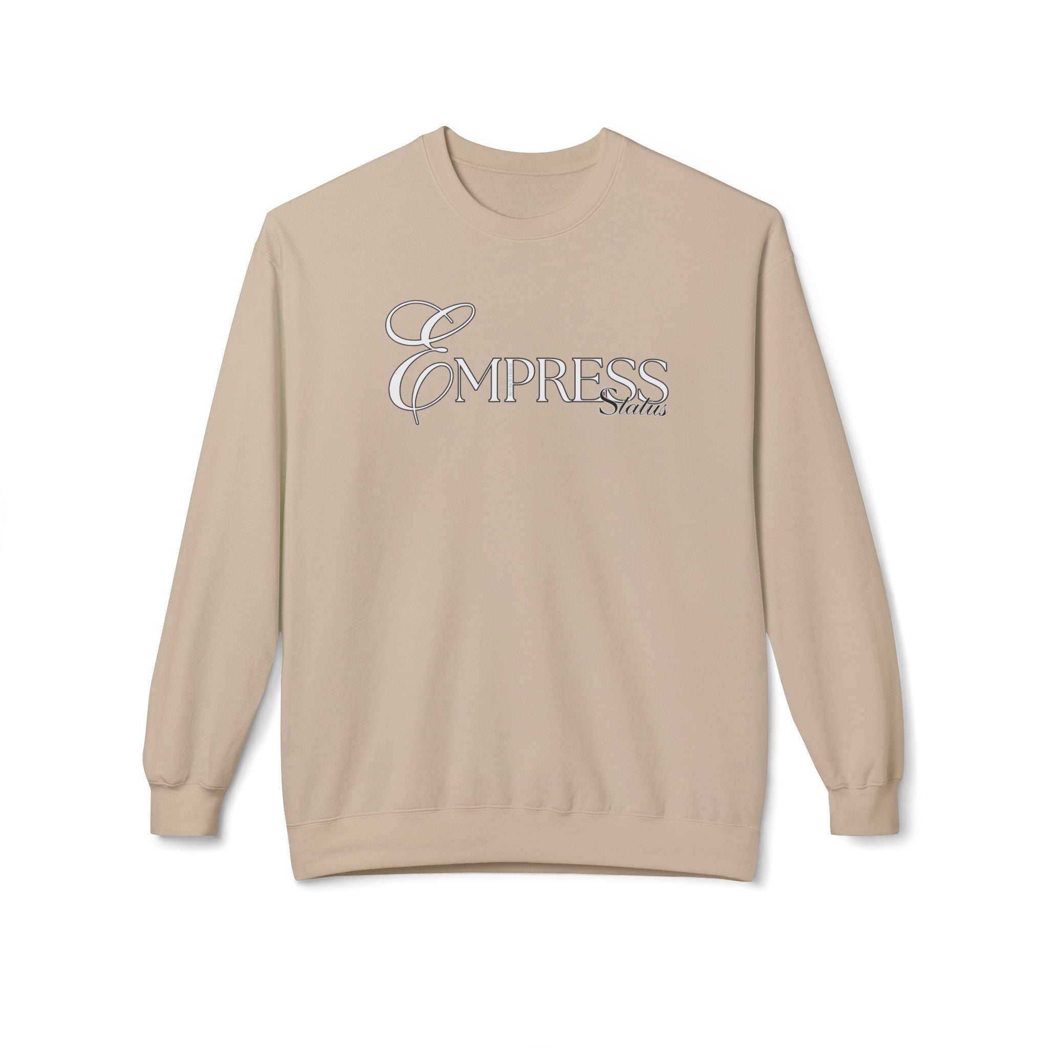 Empress Crewneck Sweatshirt - Cozy Casual Wear, Unisex Fashion, Gift for Her, Birthday Present, Relaxed Style, Winter Essential