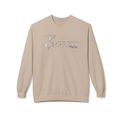 Empress Crewneck Sweatshirt - Cozy Casual Wear, Unisex Fashion, Gift for Her, Birthday Present, Relaxed Style, Winter Essential