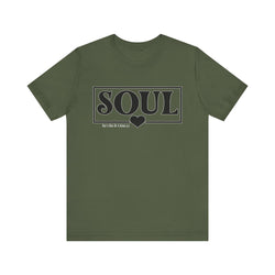 Soul with Mates Valentine Casual Soft Unisex Jersey Short Sleeve Tee
