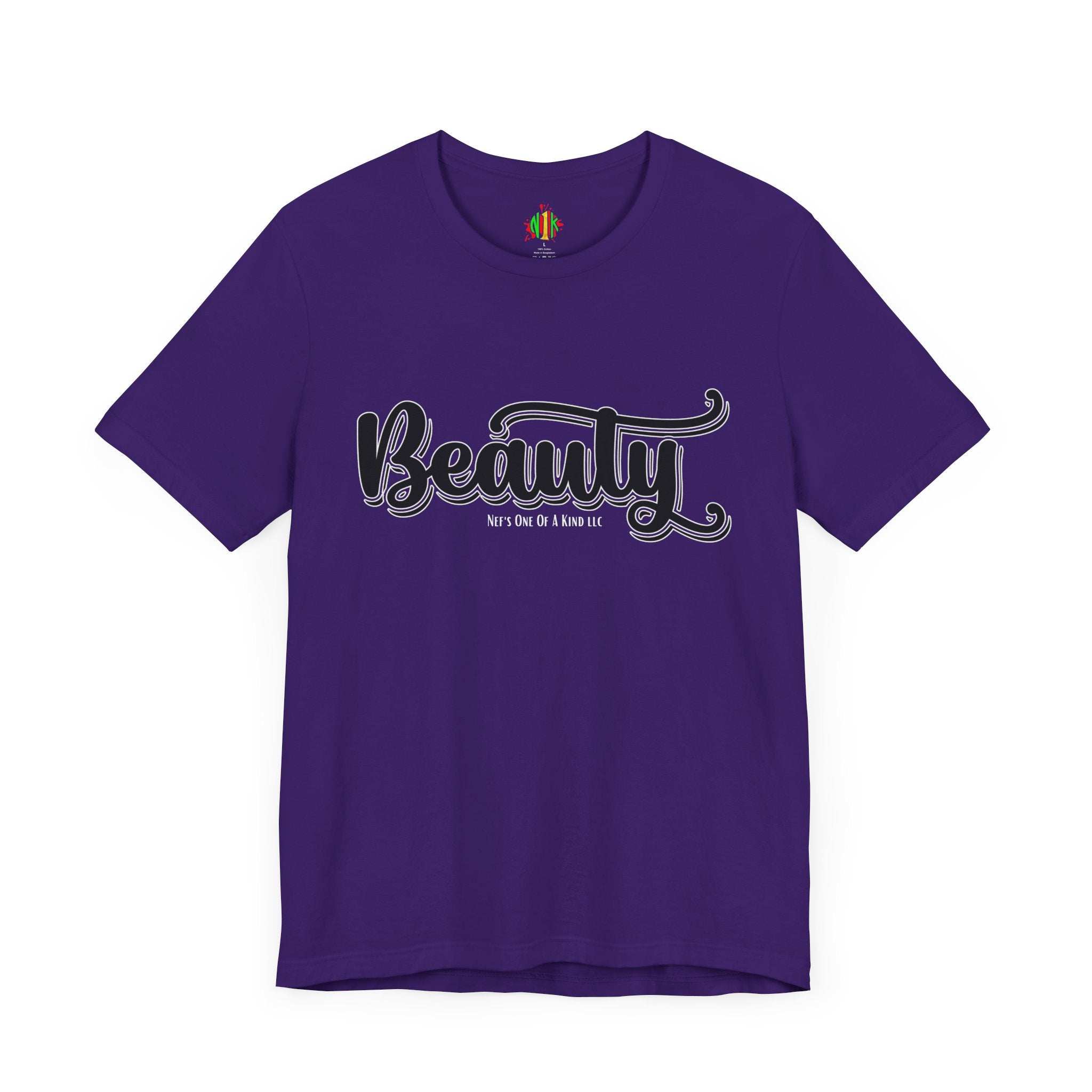 Beauty with the Beast Valentine Casual, Soft Unisex Jersey Short Sleeve Tee