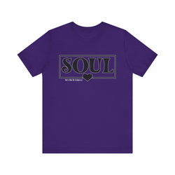 Soul with Mates Valentine Casual Soft Unisex Jersey Short Sleeve Tee