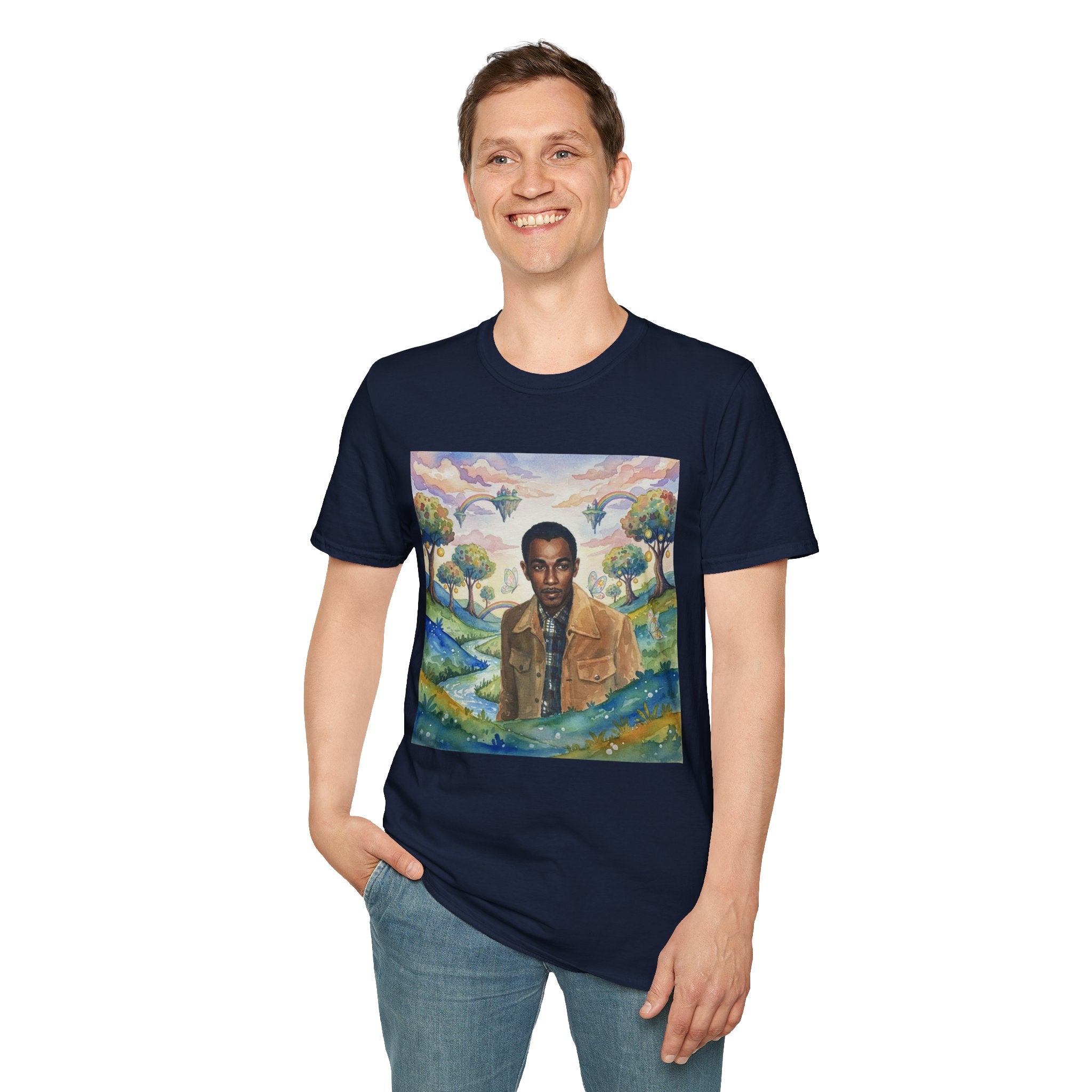 Todd Another Customized Smile Portrait Tee Graphic T-Shirt
