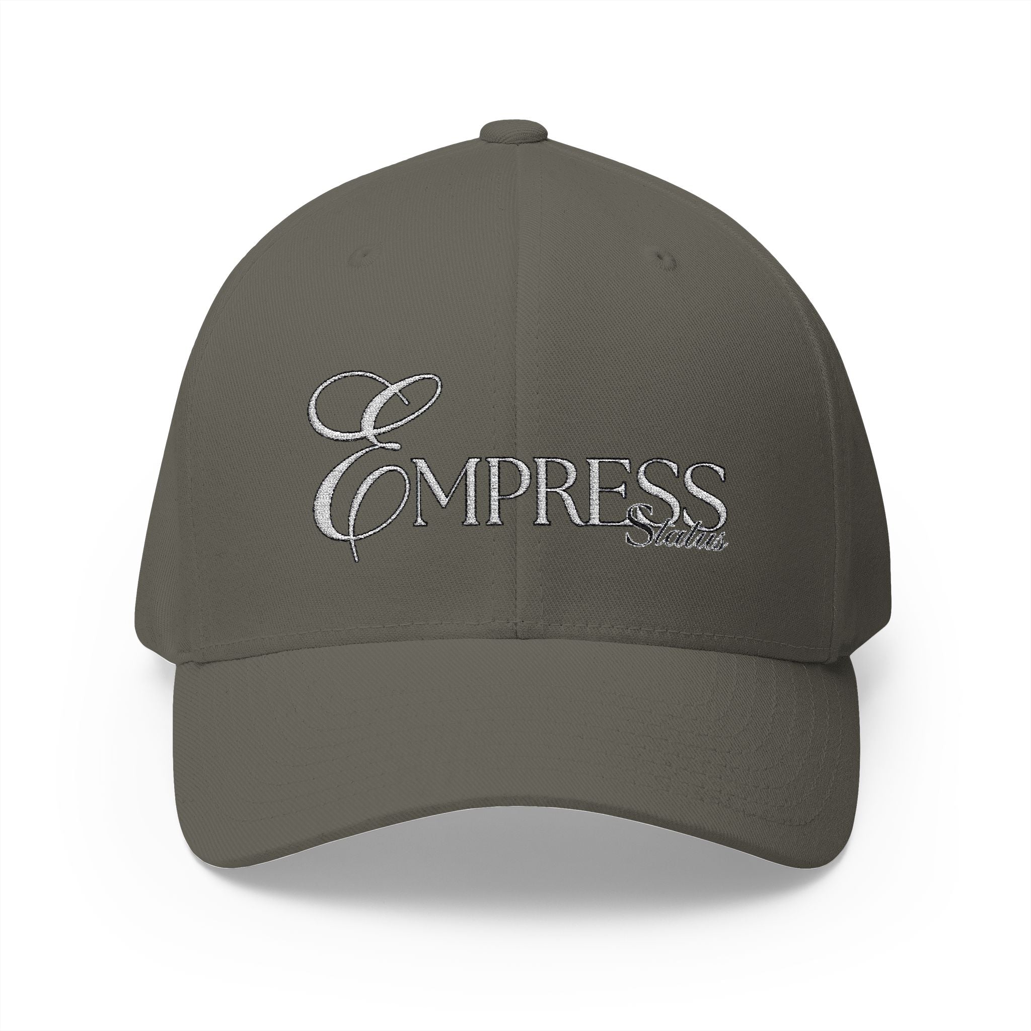Empress Status -Embroidered Closed-Back Cap, Casual Gift for Him or Her, Trendy Accessories for Everyday Wear