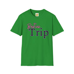 Besties Trip Unisex T-Shirt - Perfect for Friendship Celebrations, Travel, Summer Vacations, Girls’ Getaways, Matching Outfits
