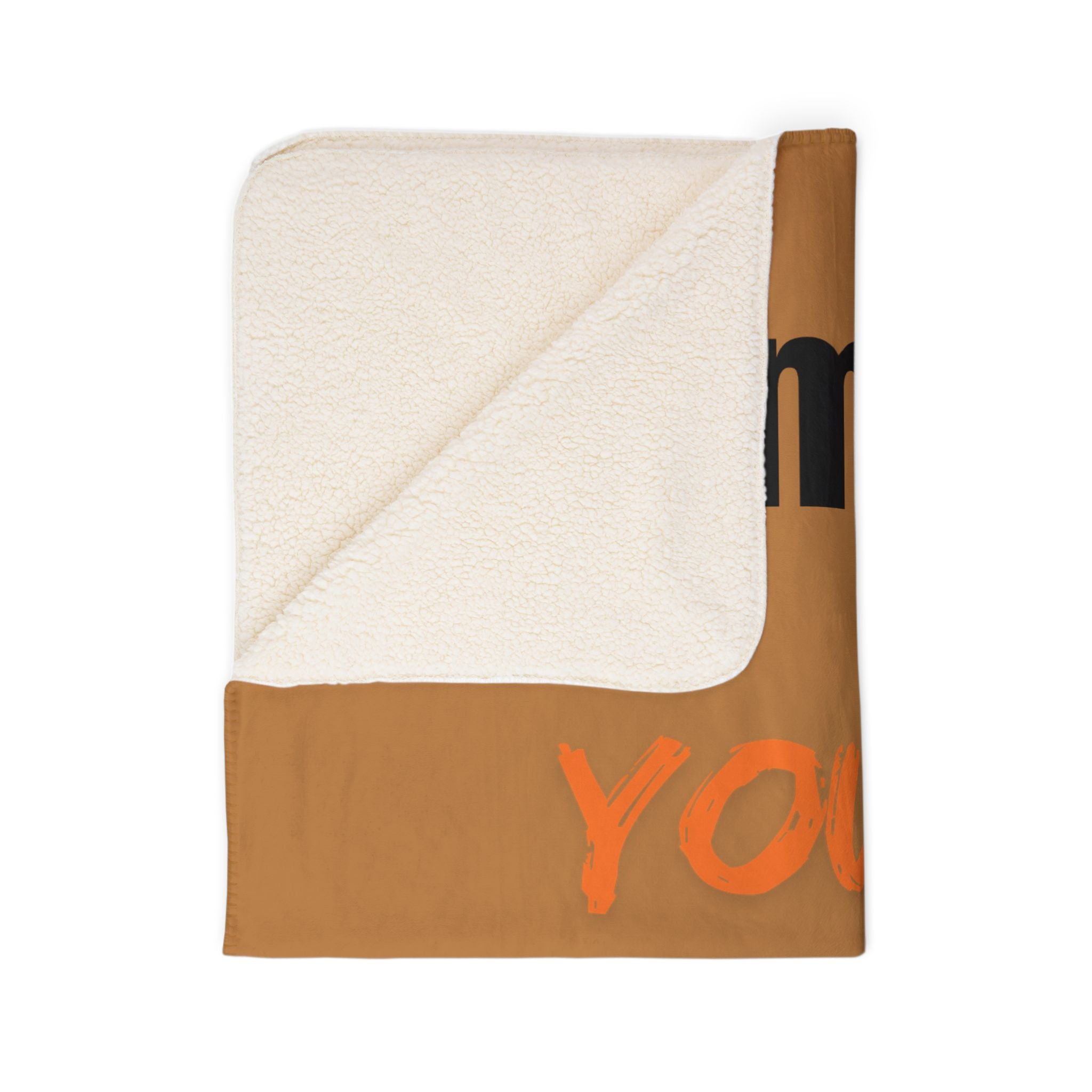 Coperta personalizzata in pile sherpa per amanti degli attrezzi — "Nome qui hai azzeccato il design di uno strumento fantastico