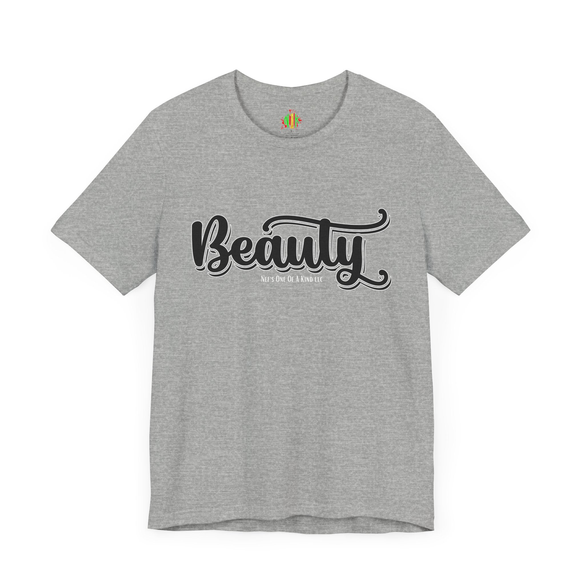 Beauty with the Beast Valentine Casual, Soft Unisex Jersey Short Sleeve Tee