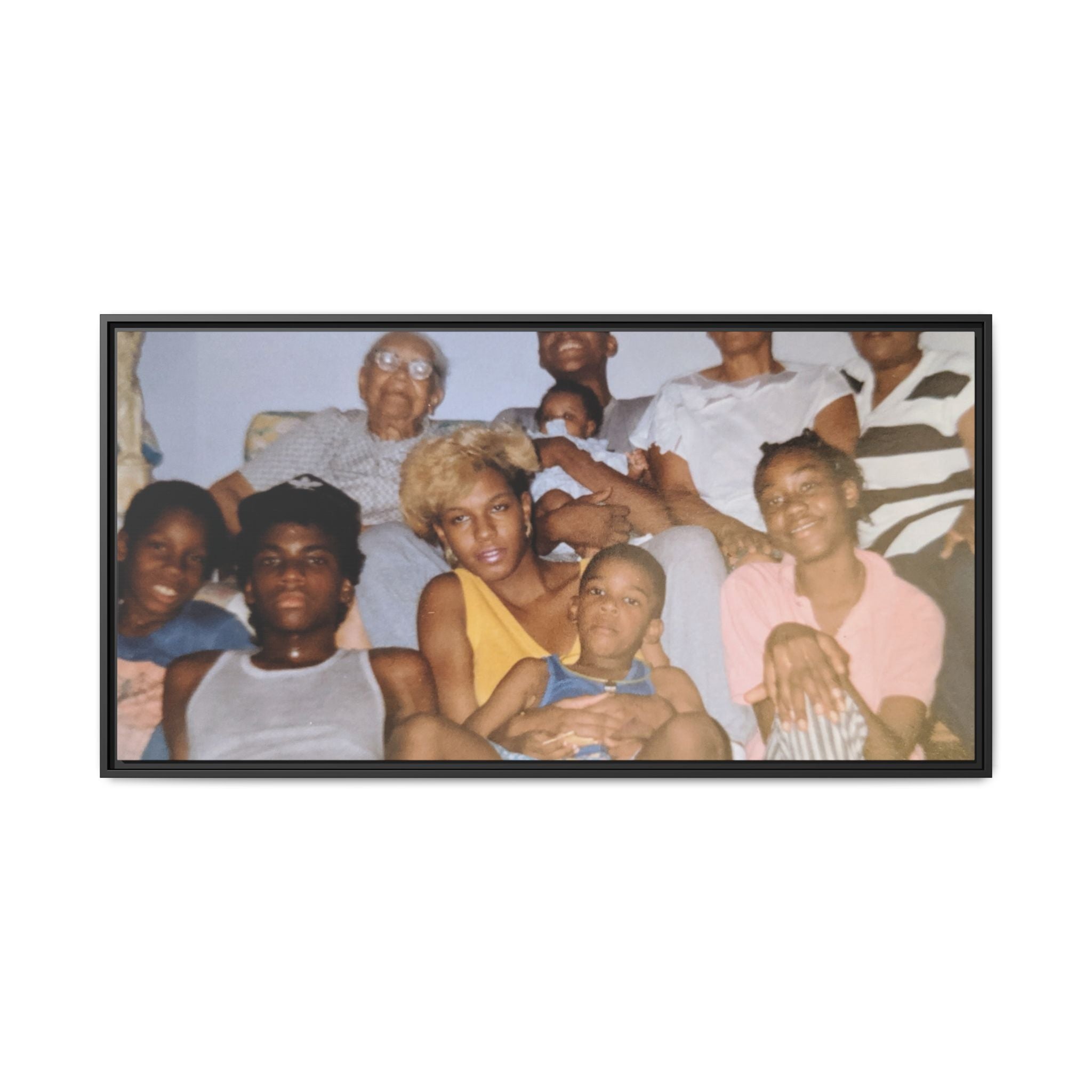 Ccustomizable Framed Canvas — Horizontal Matte Wall Art