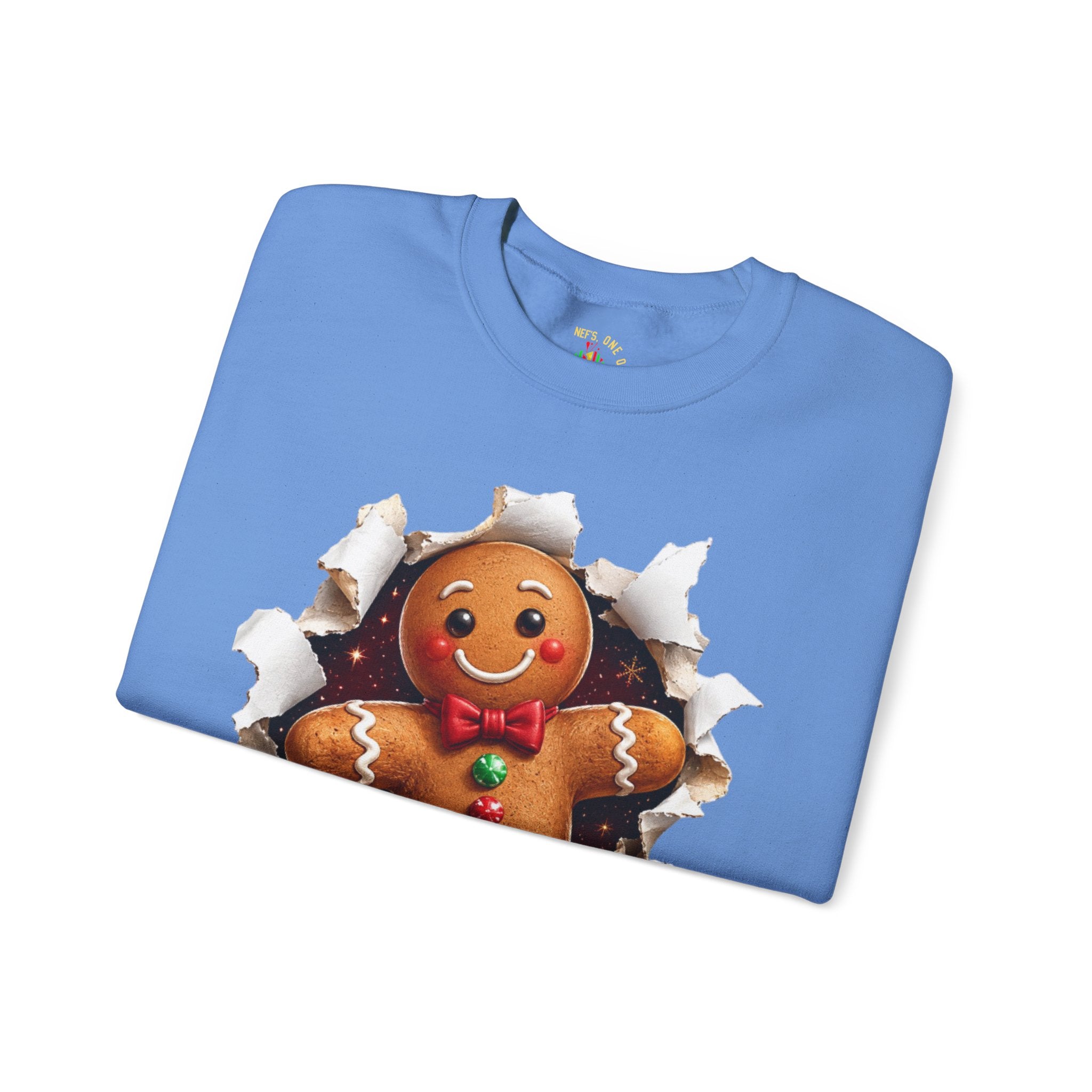 Gingerbread Man Christmas Crewneck Sweatshirt