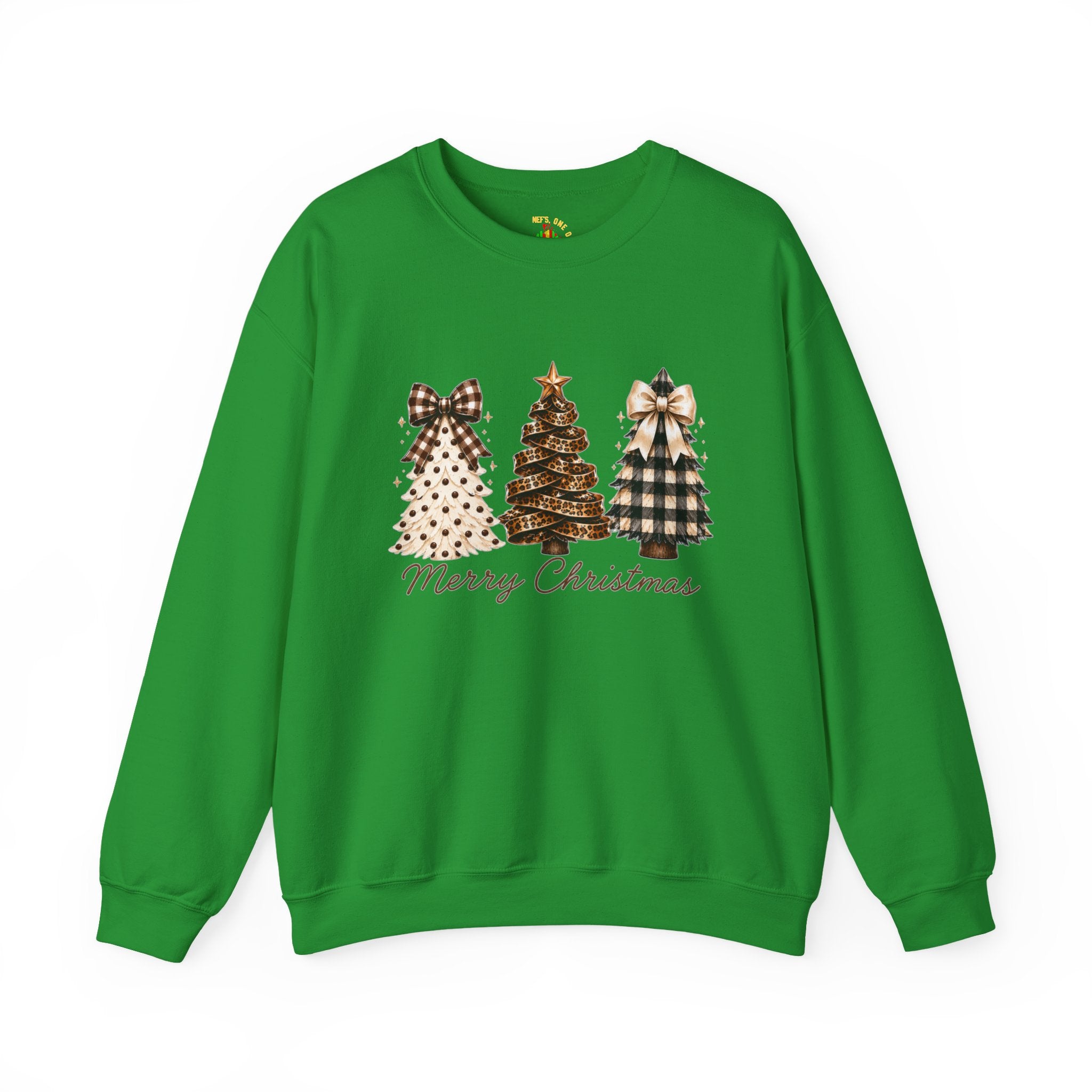 Merry Christmas Christmas Tree Crewneck Sweatshirt