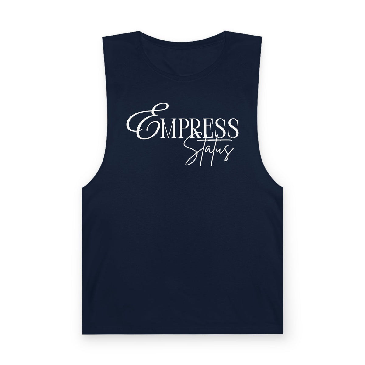 Empress Status Tank Top - Empowering Unisex Sleeveless Shirt for Confidence, Motivation, Daily Wear, Gifts, Summer Style