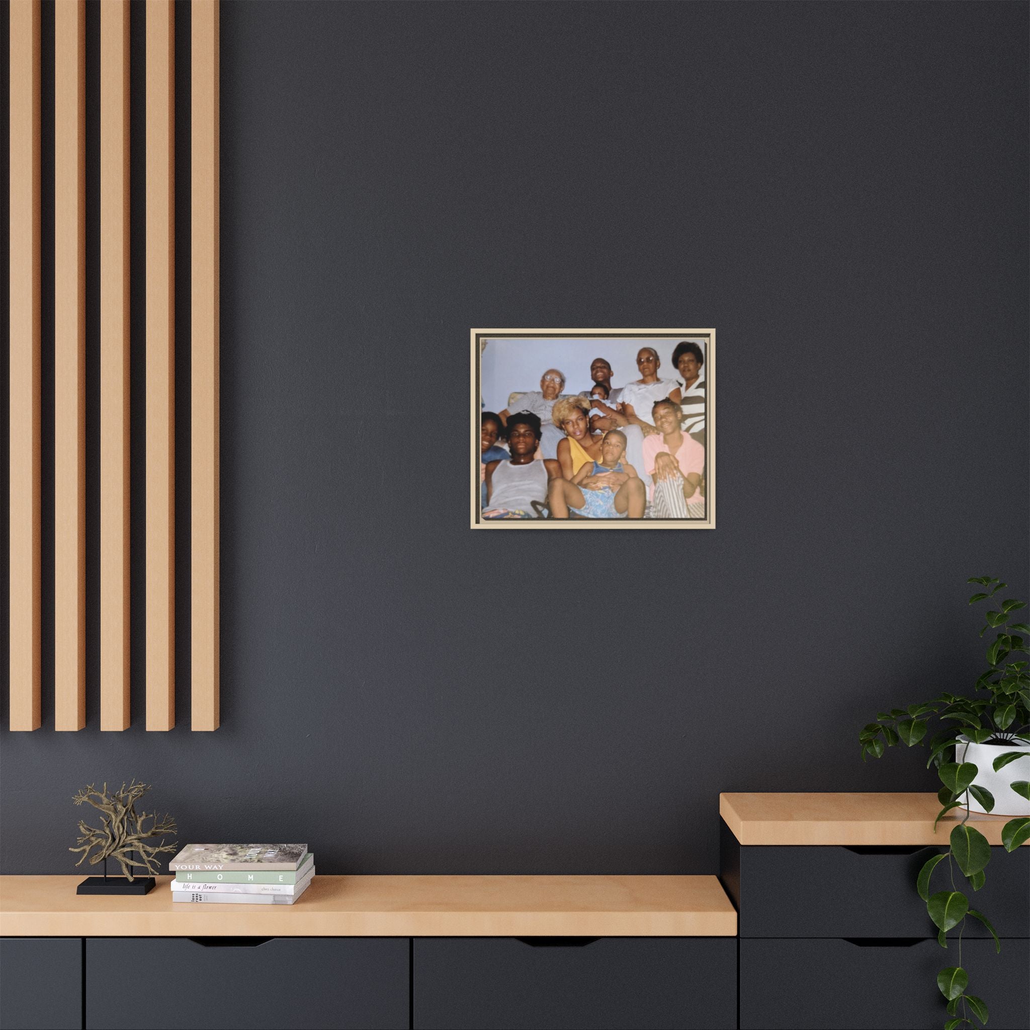 Ccustomizable Framed Canvas — Horizontal Matte Wall Art