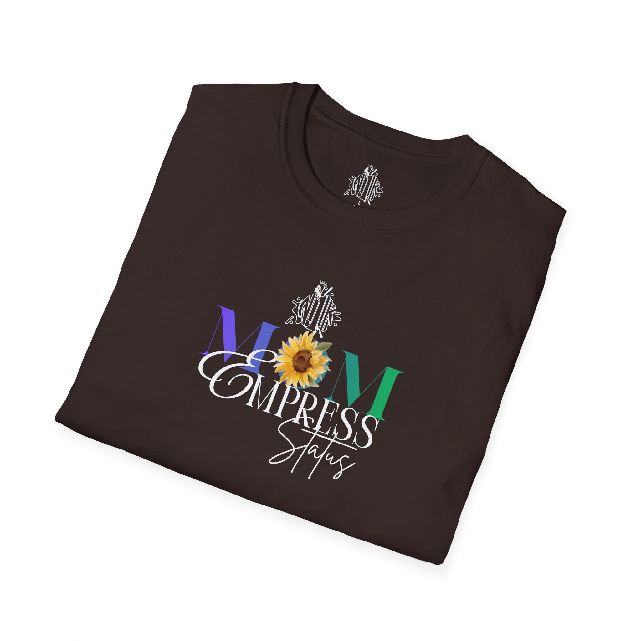 Celebrate Mom — Floral Sunflower Empowerment Graphic T-Shirt