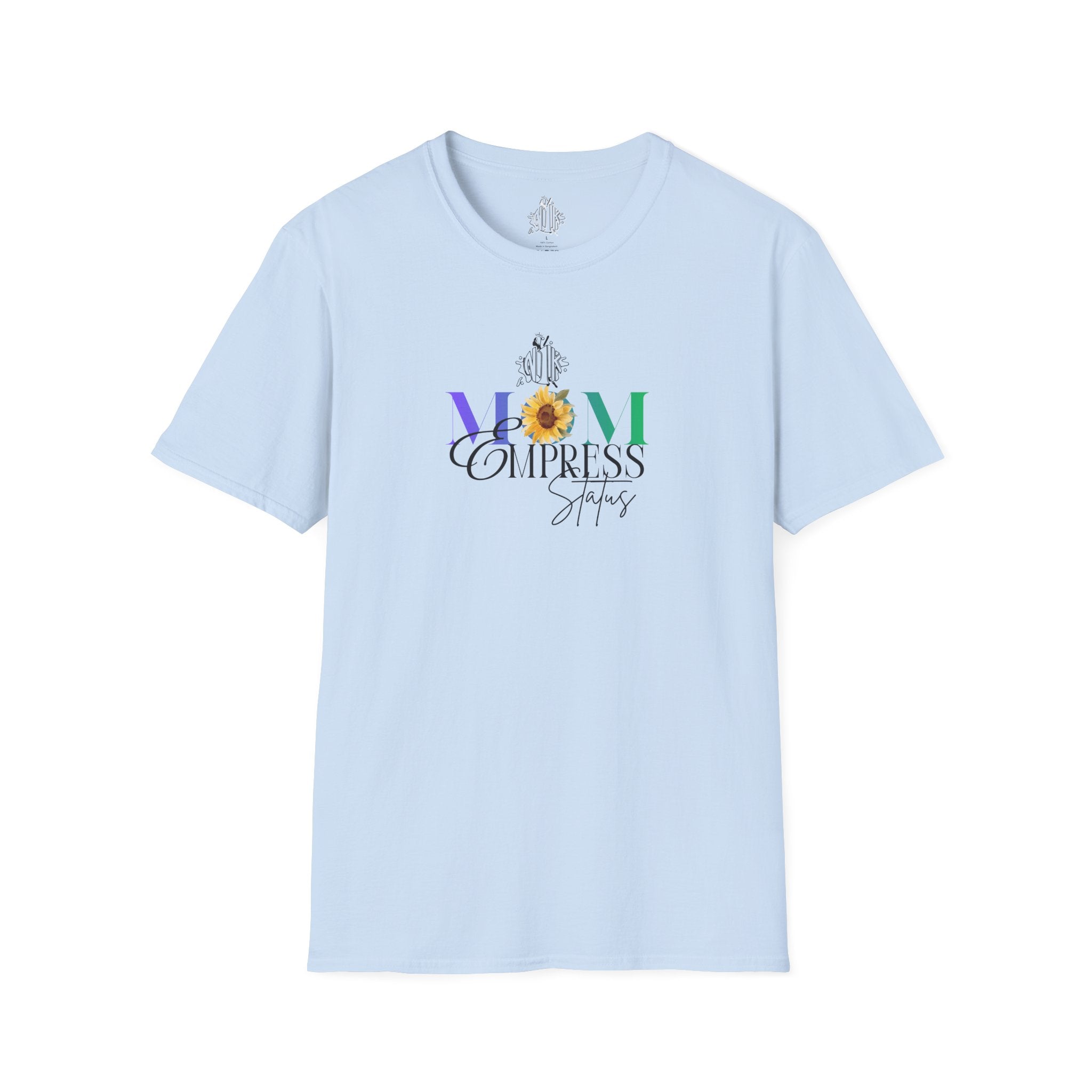 Celebrate Mom — Floral Sunflower Empowerment Graphic T-Shirt