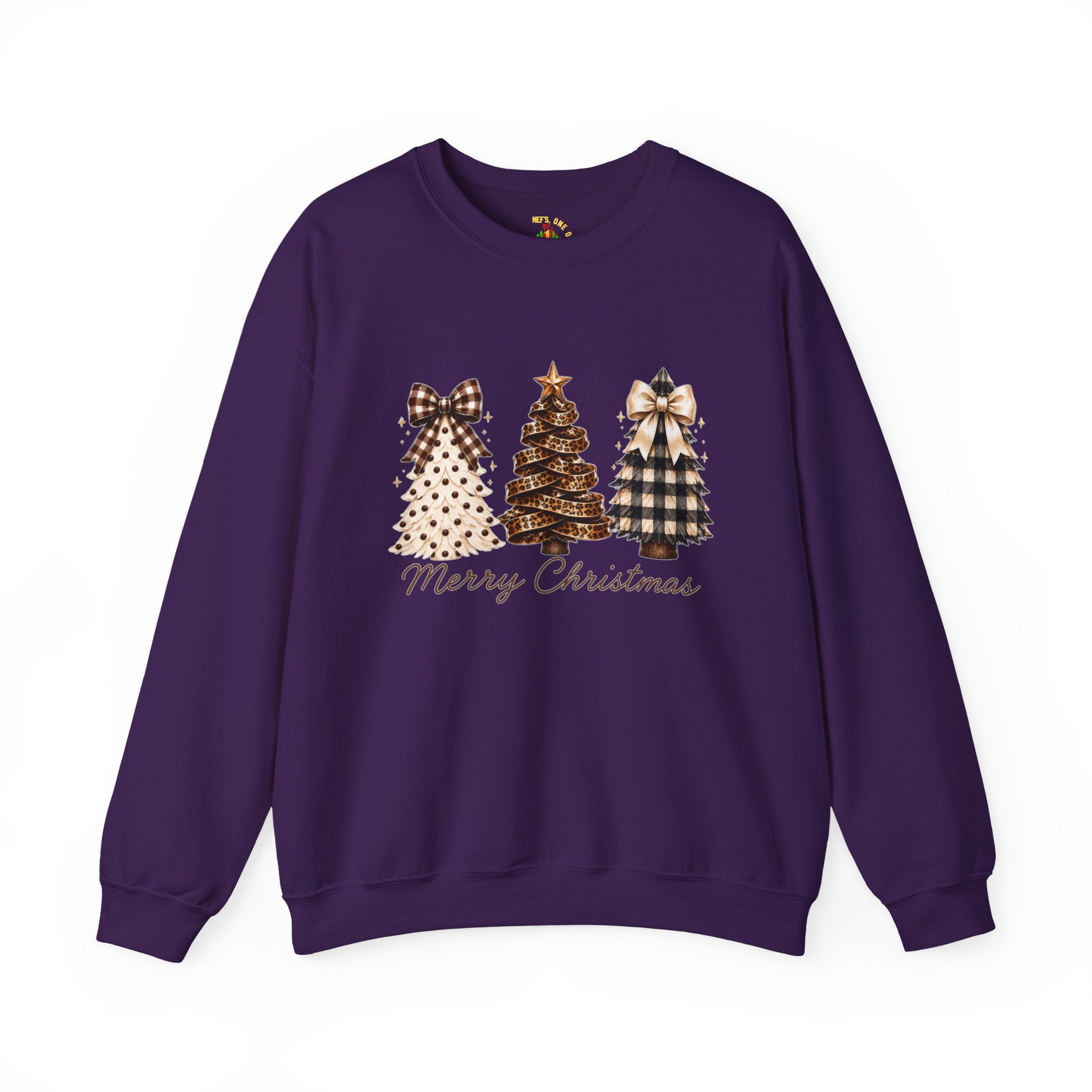 Merry Christmas Christmas Tree Crewneck Sweatshirt