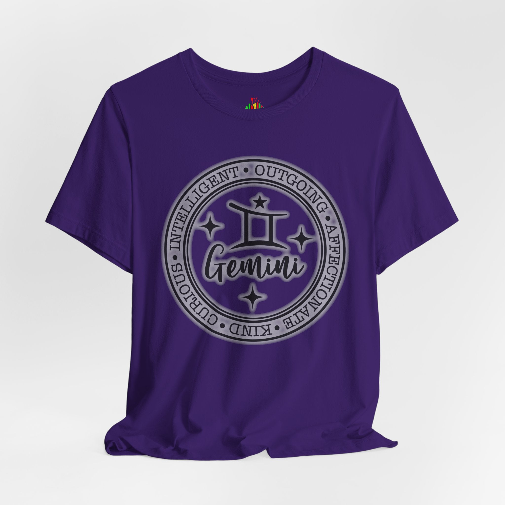 Gemini Zodiac Tee: Stylish Astrology Shirt for Astronomy Lovers, Birthday Gift, Unisex Tee, Horoscope Apparel, Casual Wear