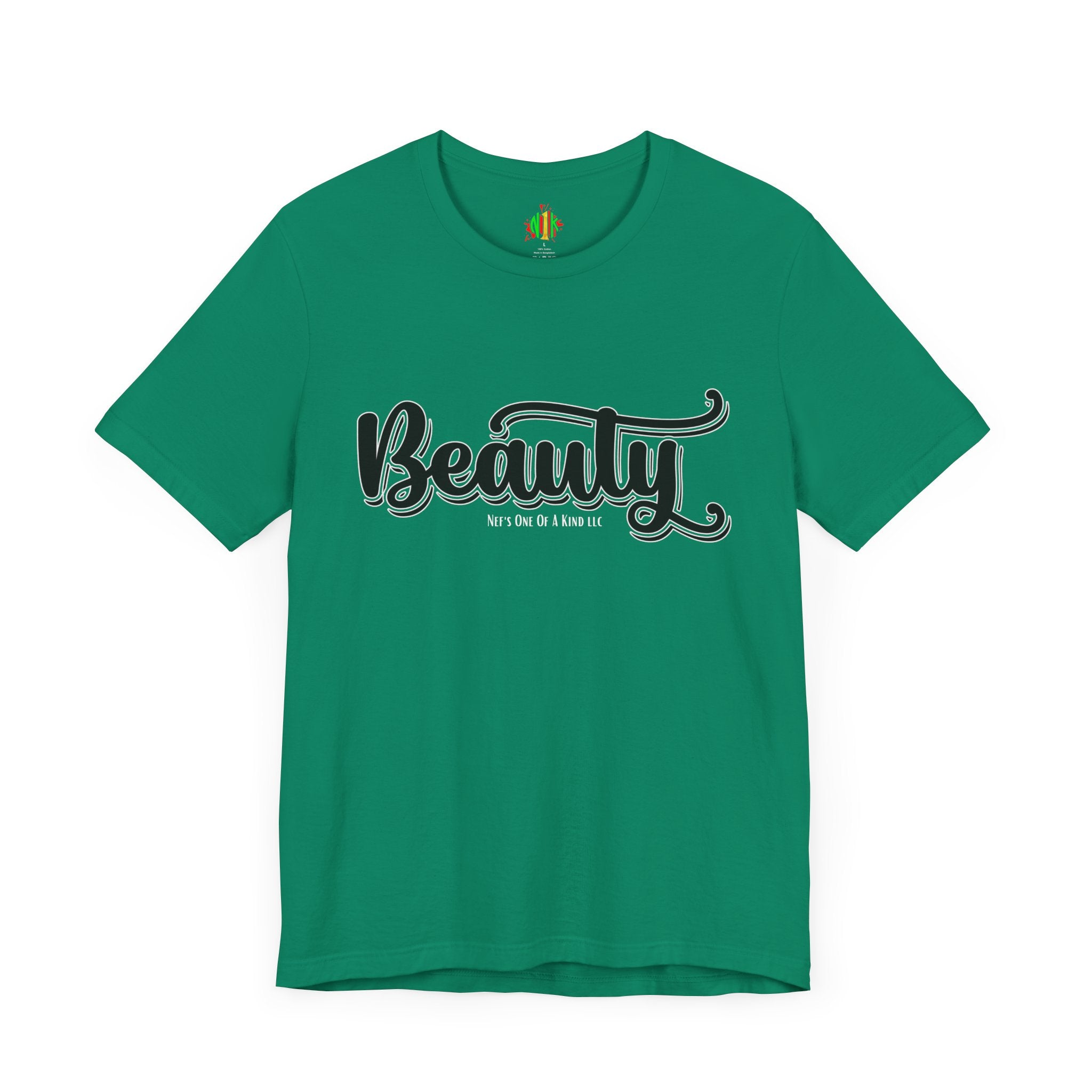 Beauty with the Beast Valentine Casual, Soft Unisex Jersey Short Sleeve Tee