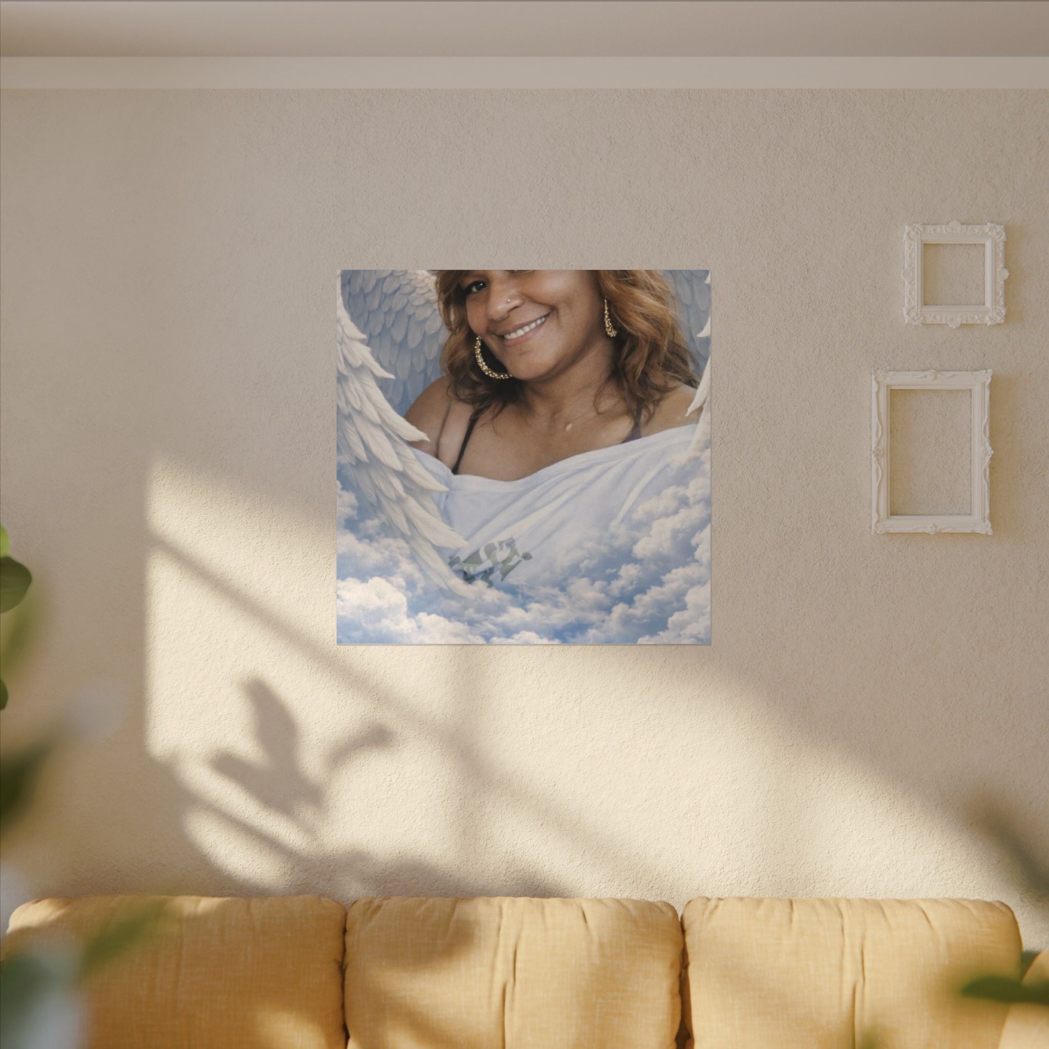 Matte Canvas,  Customizate Your Own Square Stretched, 0.75" (Multi-Size)