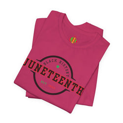 Juneteenth Heritage Unisex Tee - Celebrate Freedom, Black History Month, Heritage Apparel, Juneteenth Gift, Casual Wear