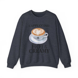 Creamy Sweatshirt Unisex Heavy Blend™ Crewneck Sweatshirt Cappuccino Hot