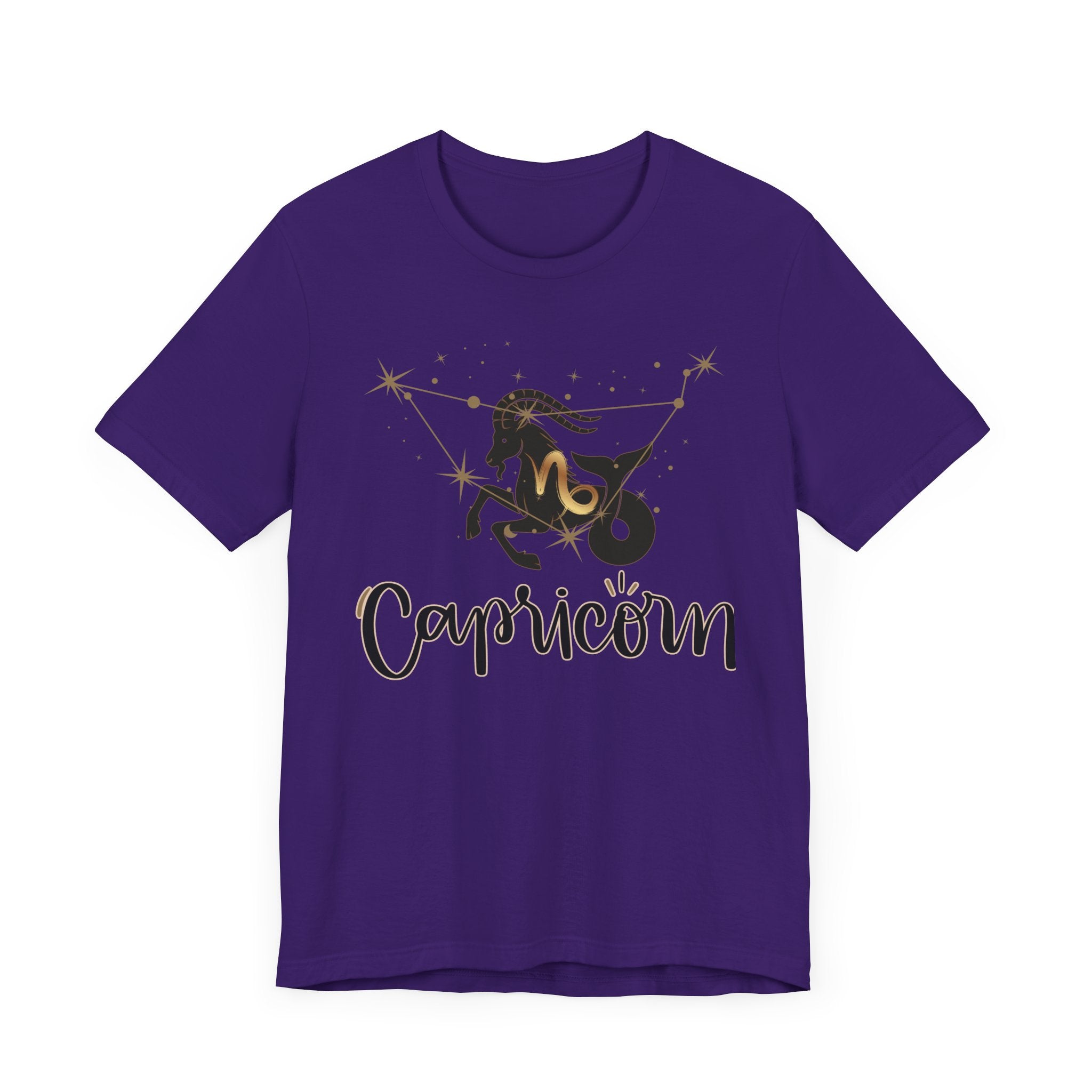 Capricorn Unisex Casual classic unisex jersey short sleeve tee
