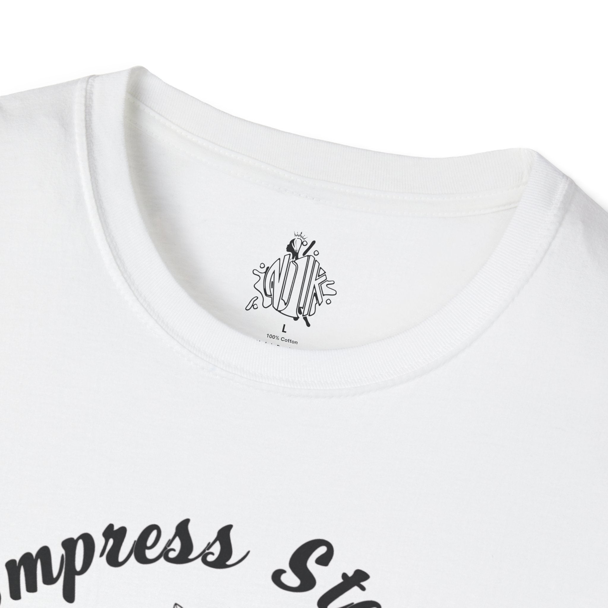 Empress Black Girl Floral Status T-shirt