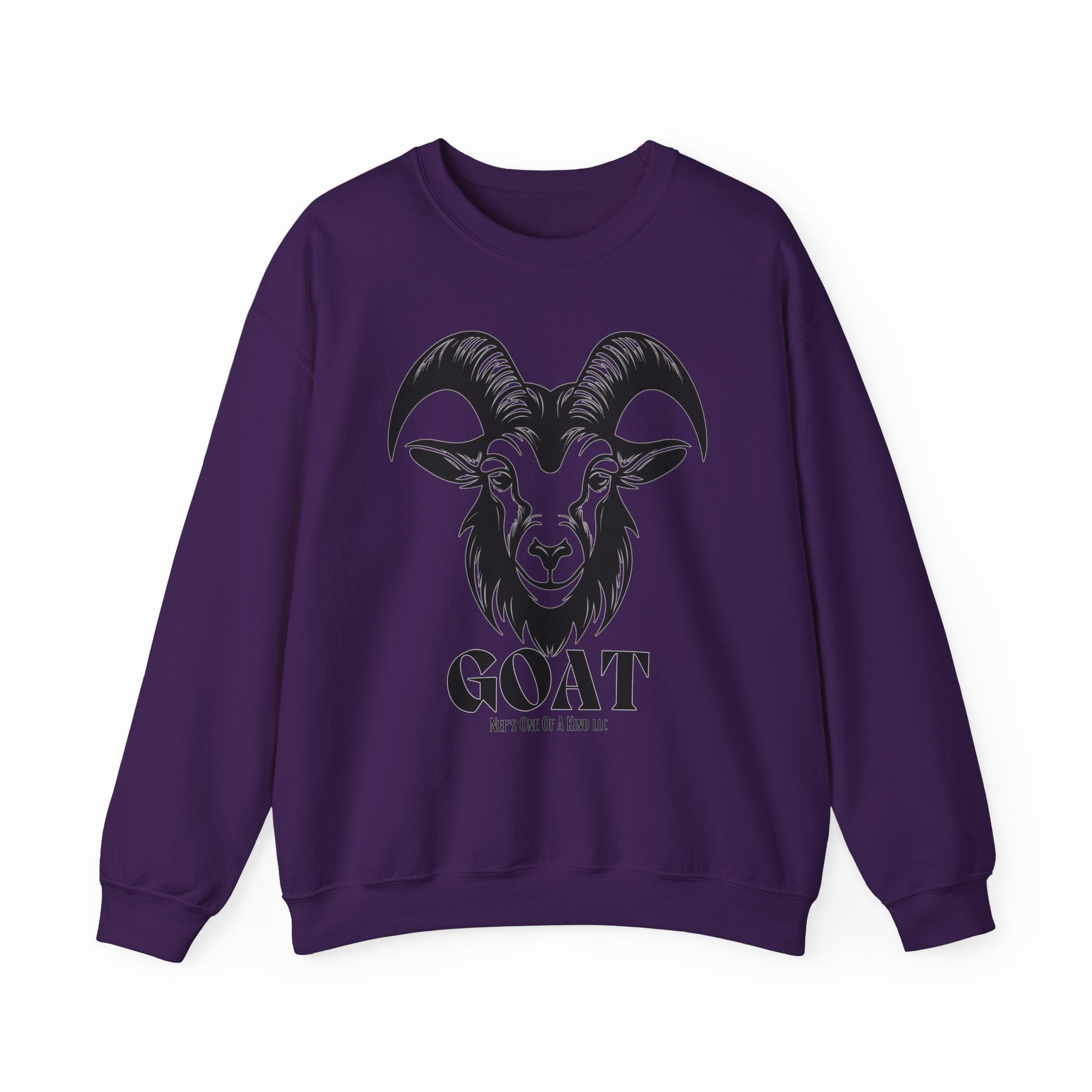 Goat Unisex Casual Crewneck Sweatshirt