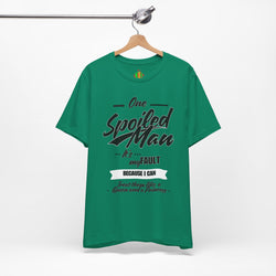 Spoiled Man Graphic Tee - Perfect for Celebrating Special Occasions