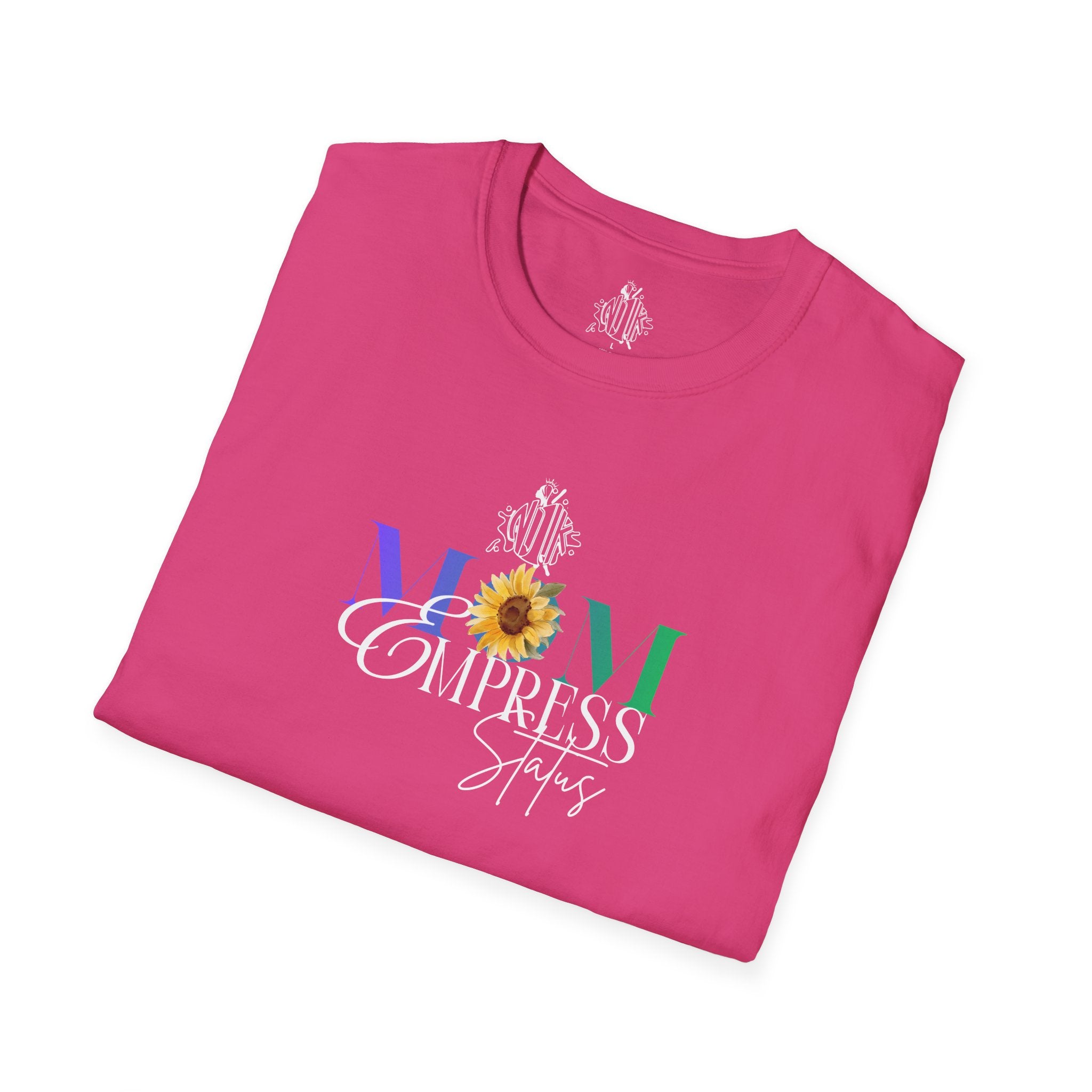 Celebrate Mom — Floral Sunflower Empowerment Graphic T-Shirt