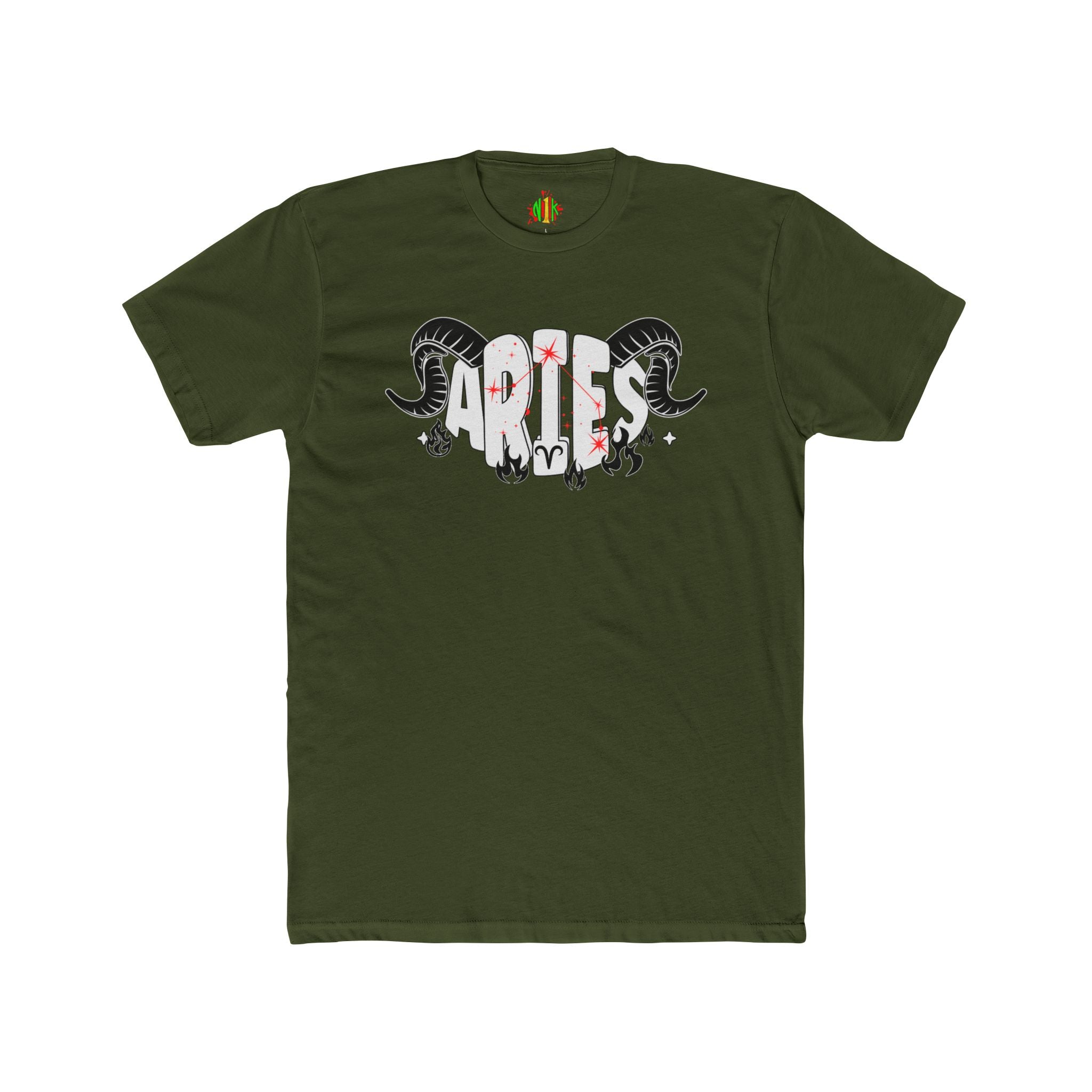 Aries Ram Zodiac T-Shirt — Astrological Sign Graphic Tee