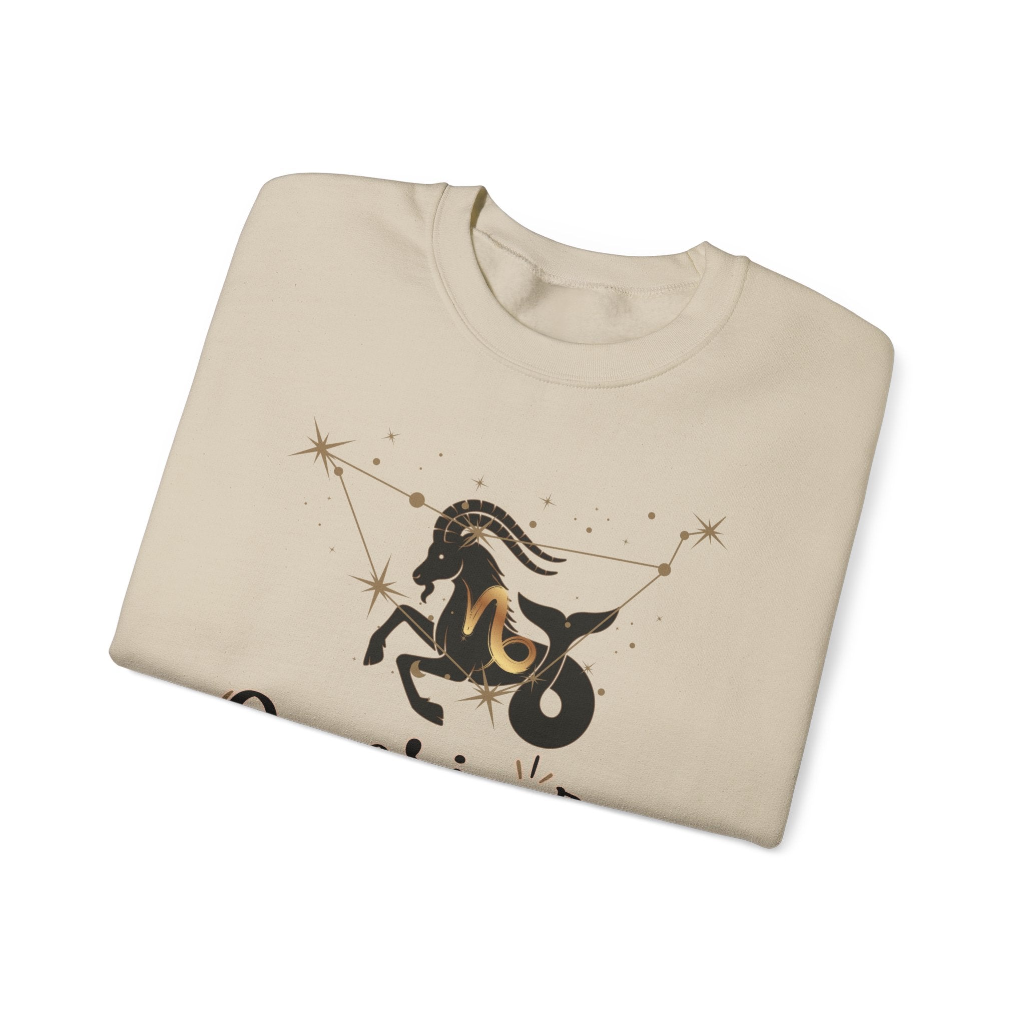 Capricorn Unisex Casual Crewneck Sweatshirt