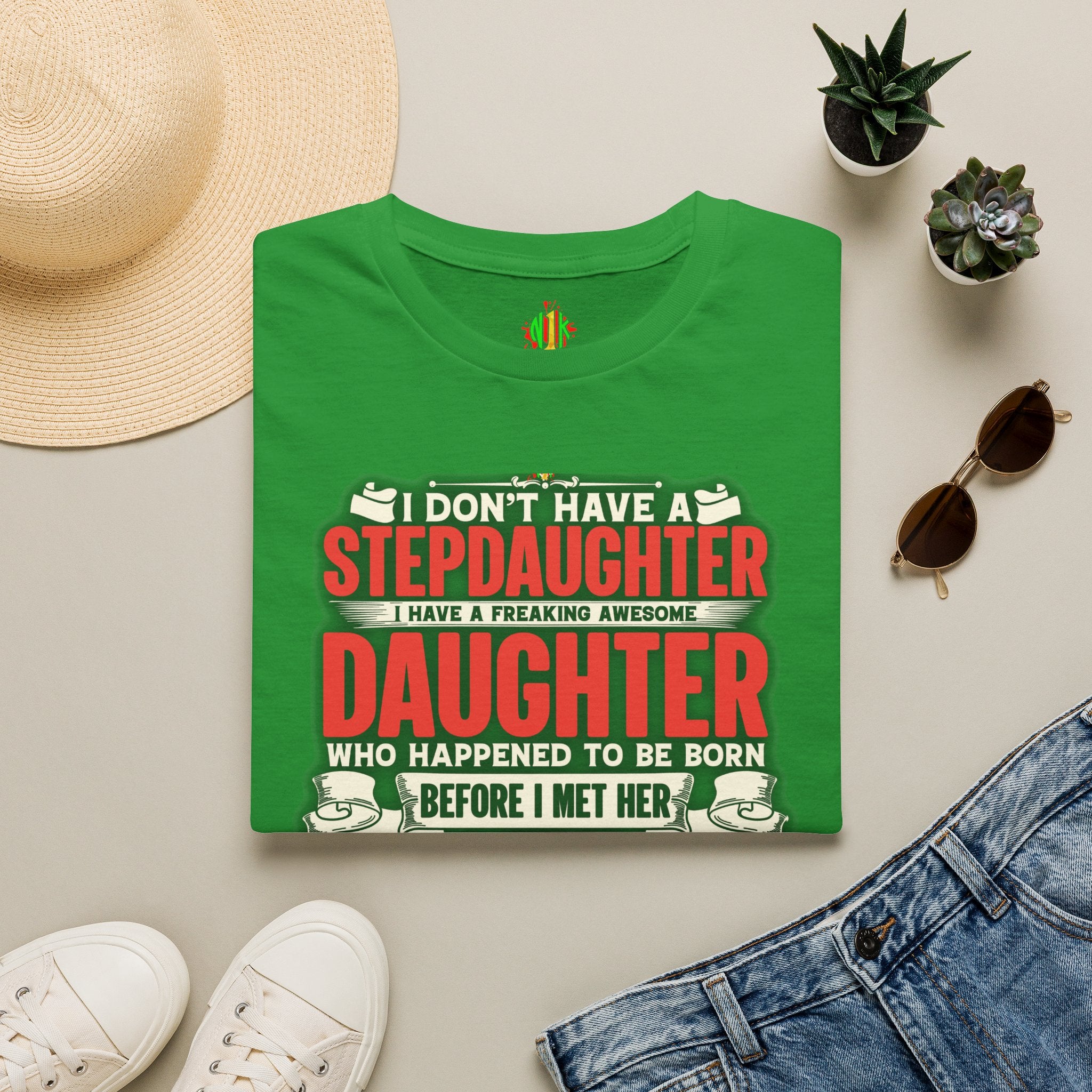 The love of a stepdaughter from a Stepfather Short Sleeve Tee