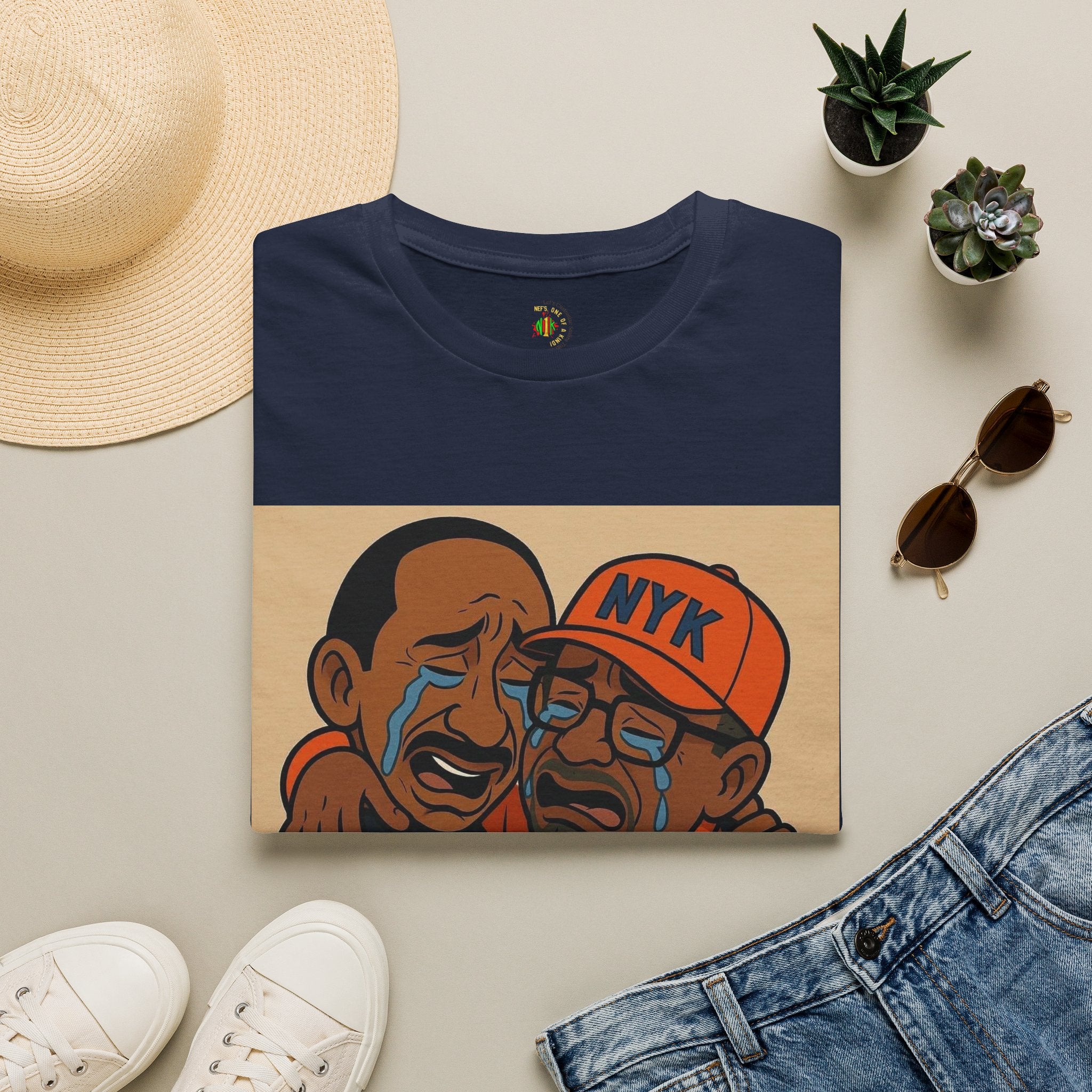 Todd Another Customized Smile Crying Fans NYK Tee Graphic T-Shirt — Emotional Art T-Shirt