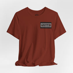 Unks Catering Custom Casual Unisex Tee for Every Occasion, Short Sleeve Shirt, Great for Gifts, Summer Wear, Everyday Comfort
