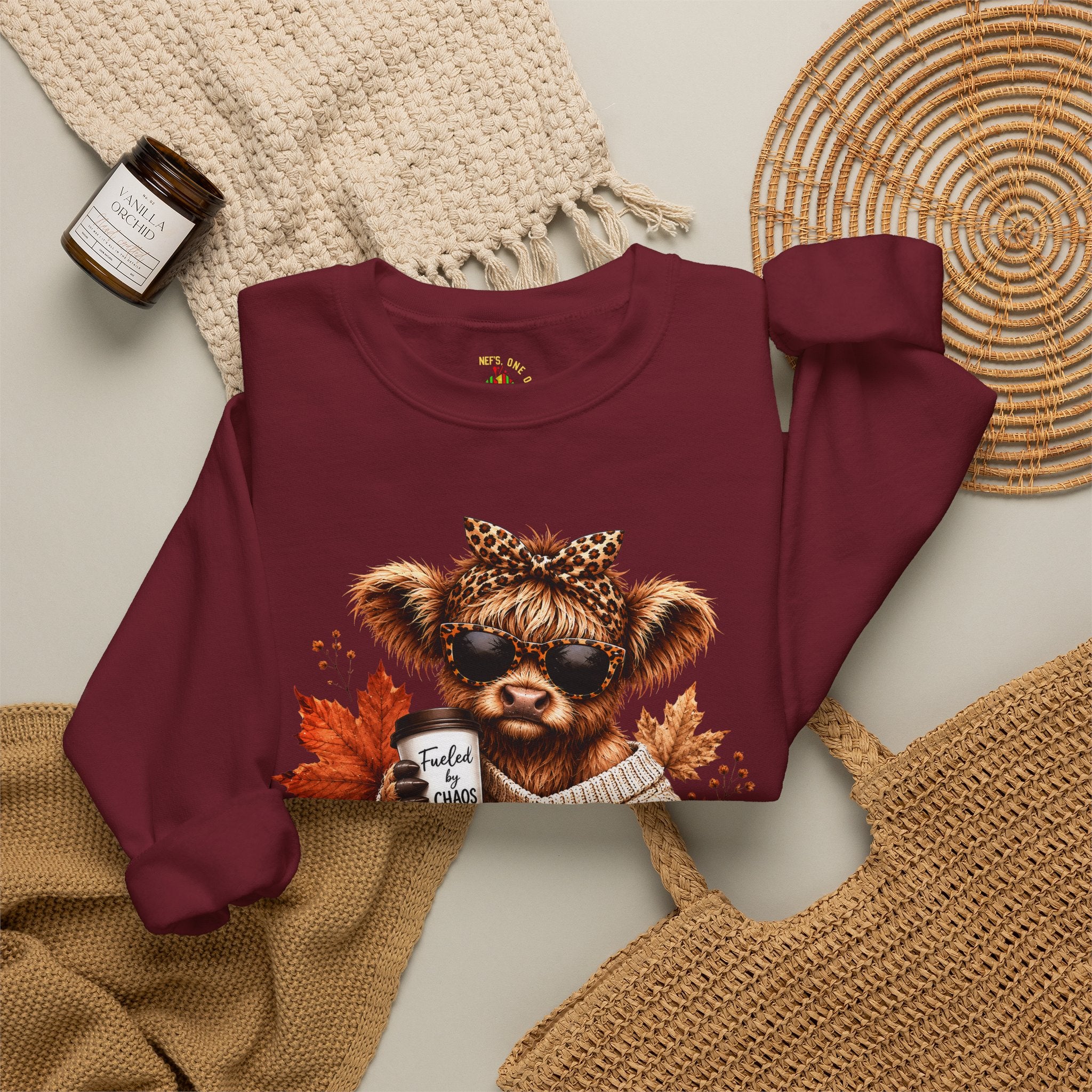 Festive Woodland Animals Christmas Sweatshirt