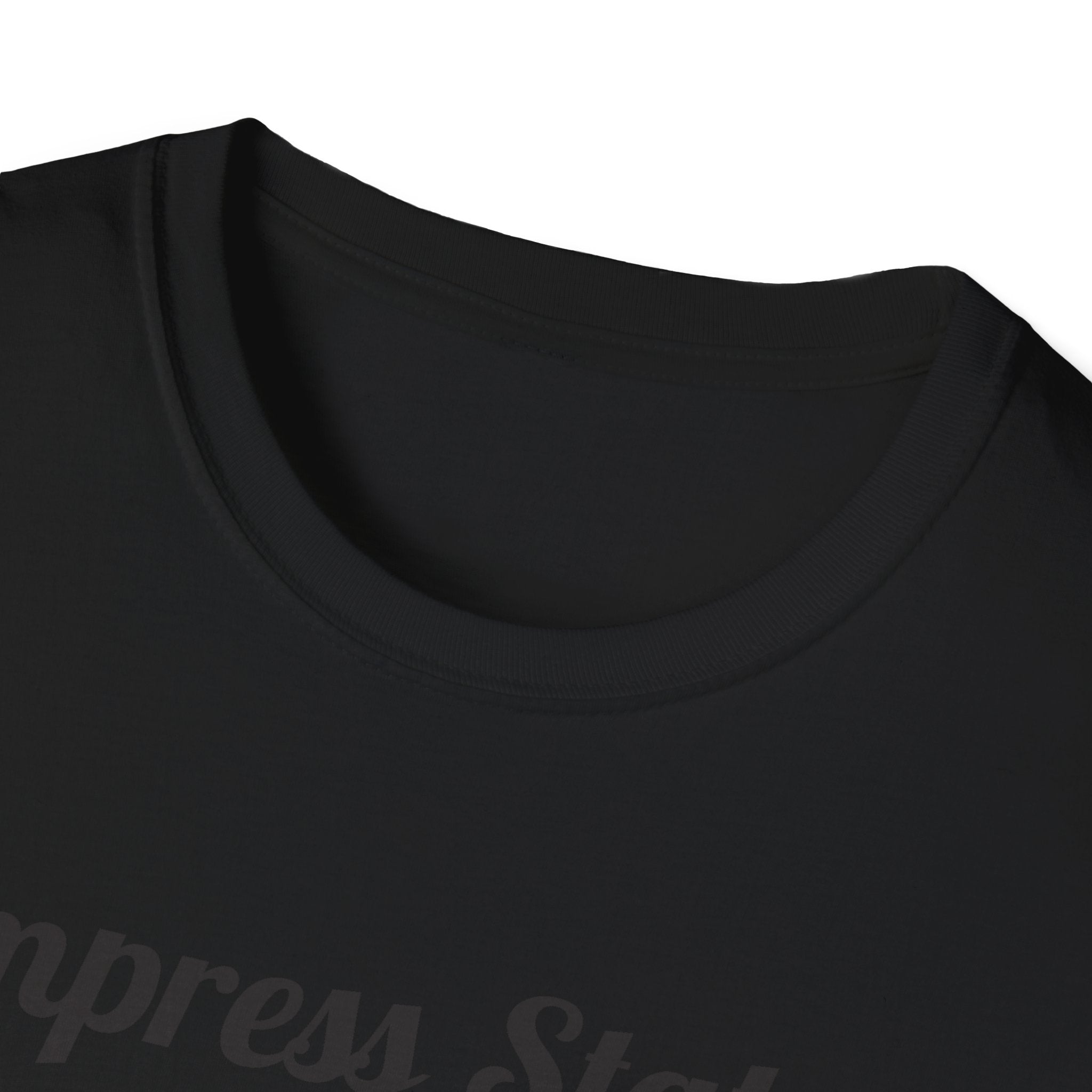 Black Glitter Empress Status Unisex Softstyle T-Shirt