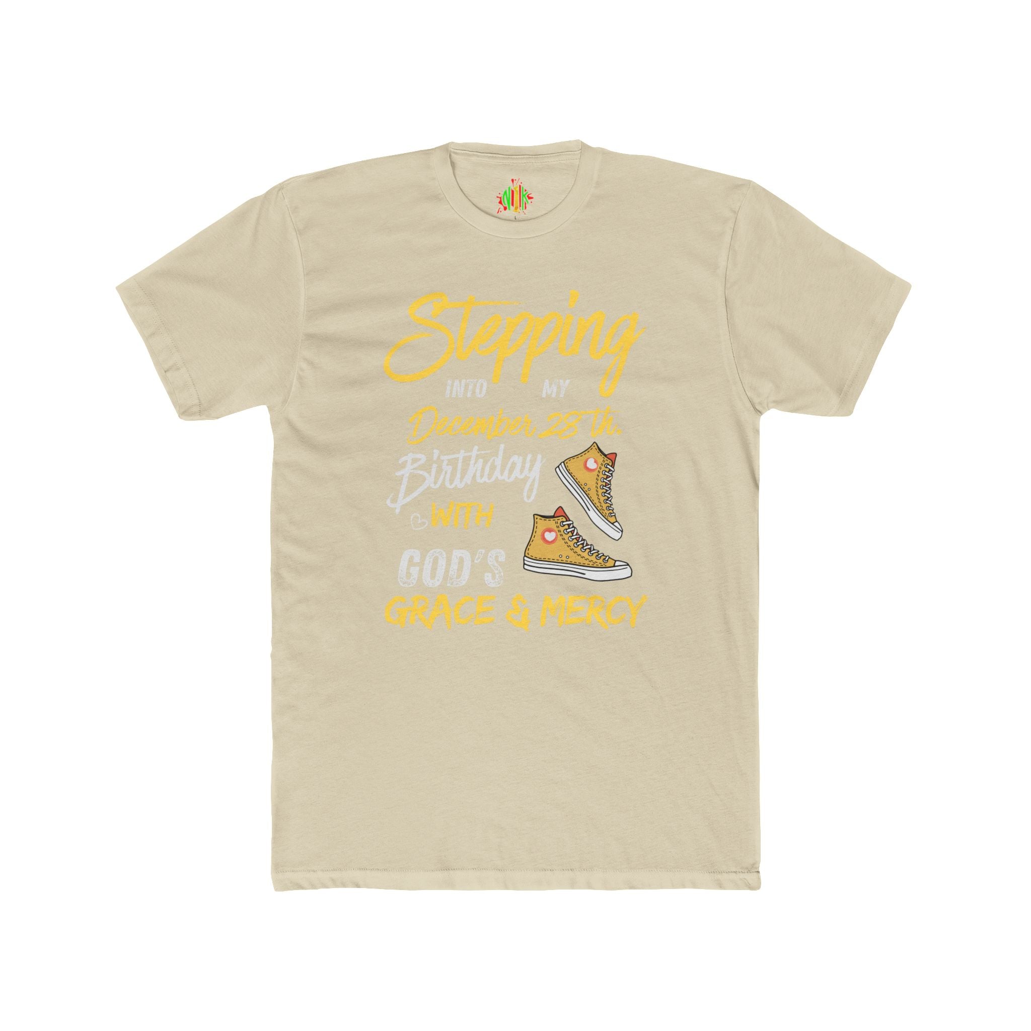 Stepping with God 'Grace & Mercy' Inspirational Birthday TeeT-ShirtGrace & Mercy