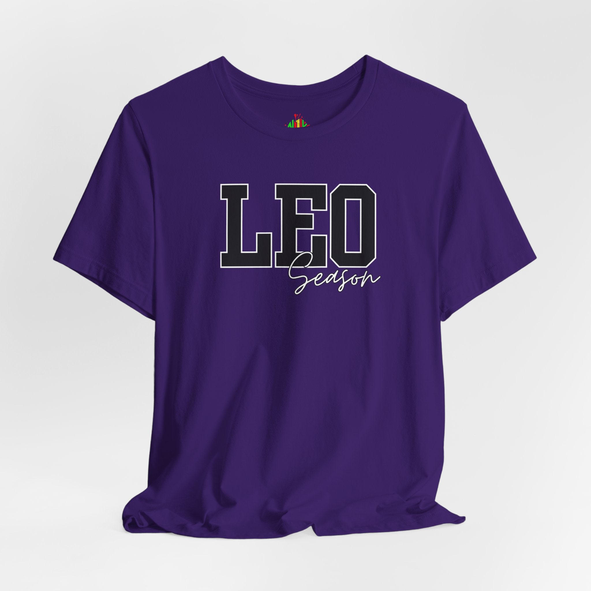 Leo Season Unisex Jersey Tee, Horoscope Shirt, Astrology Gift, Birthday Wear, Zodiac Fashion, Personalized Astrology Apparel