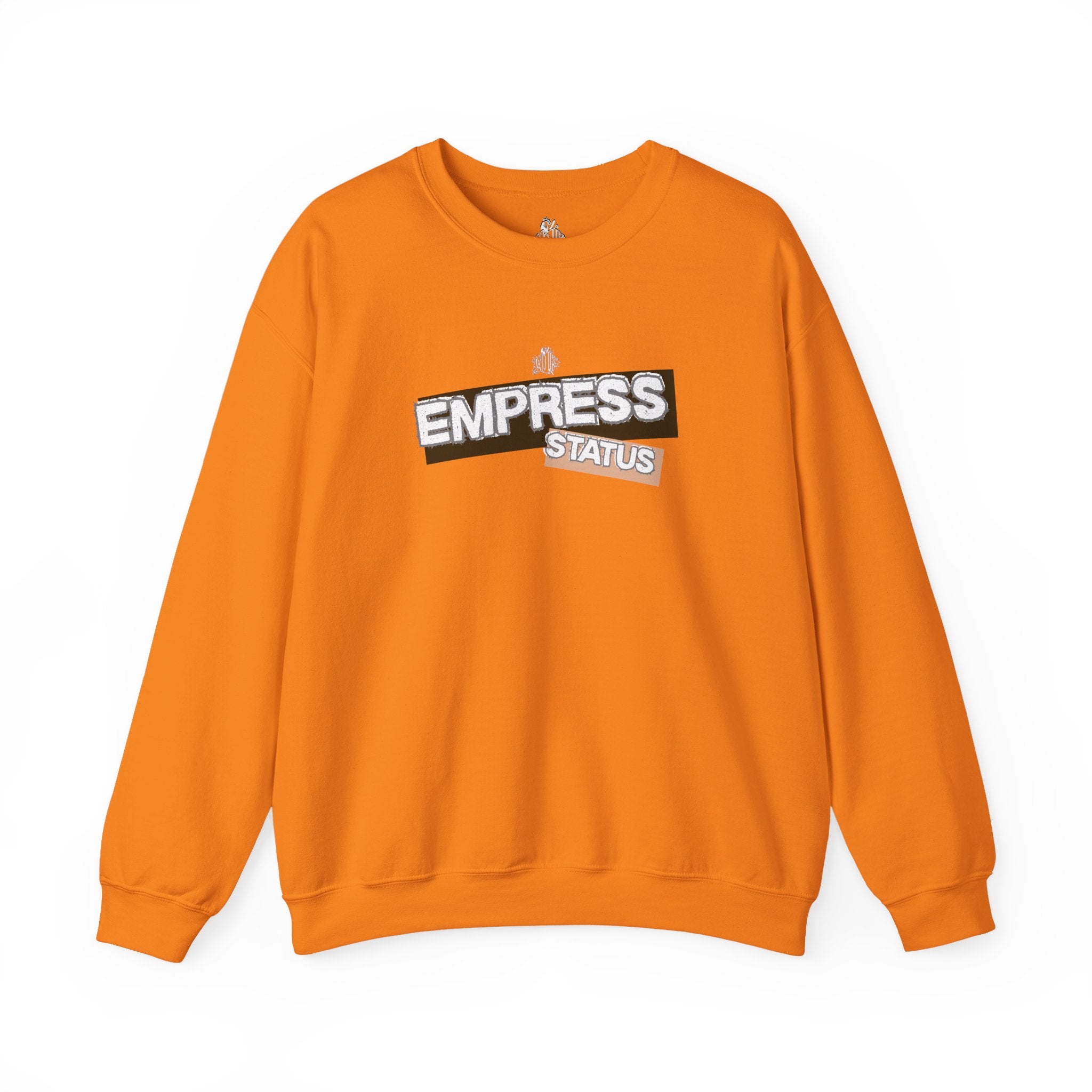 Empress Status Graphic Sweatshirt — Bold Feminine Statement Sweatshirt