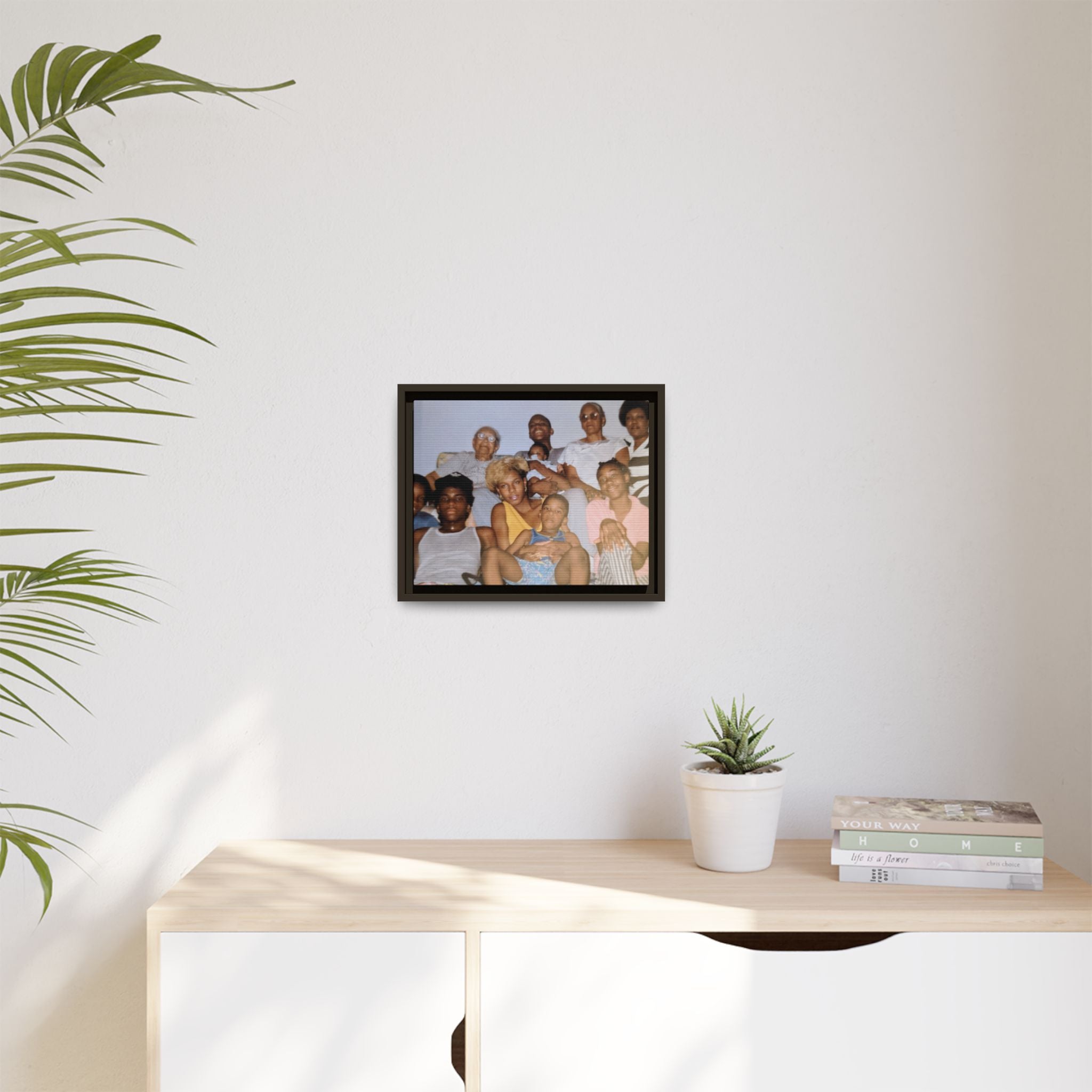 Ccustomizable Framed Canvas — Horizontal Matte Wall Art