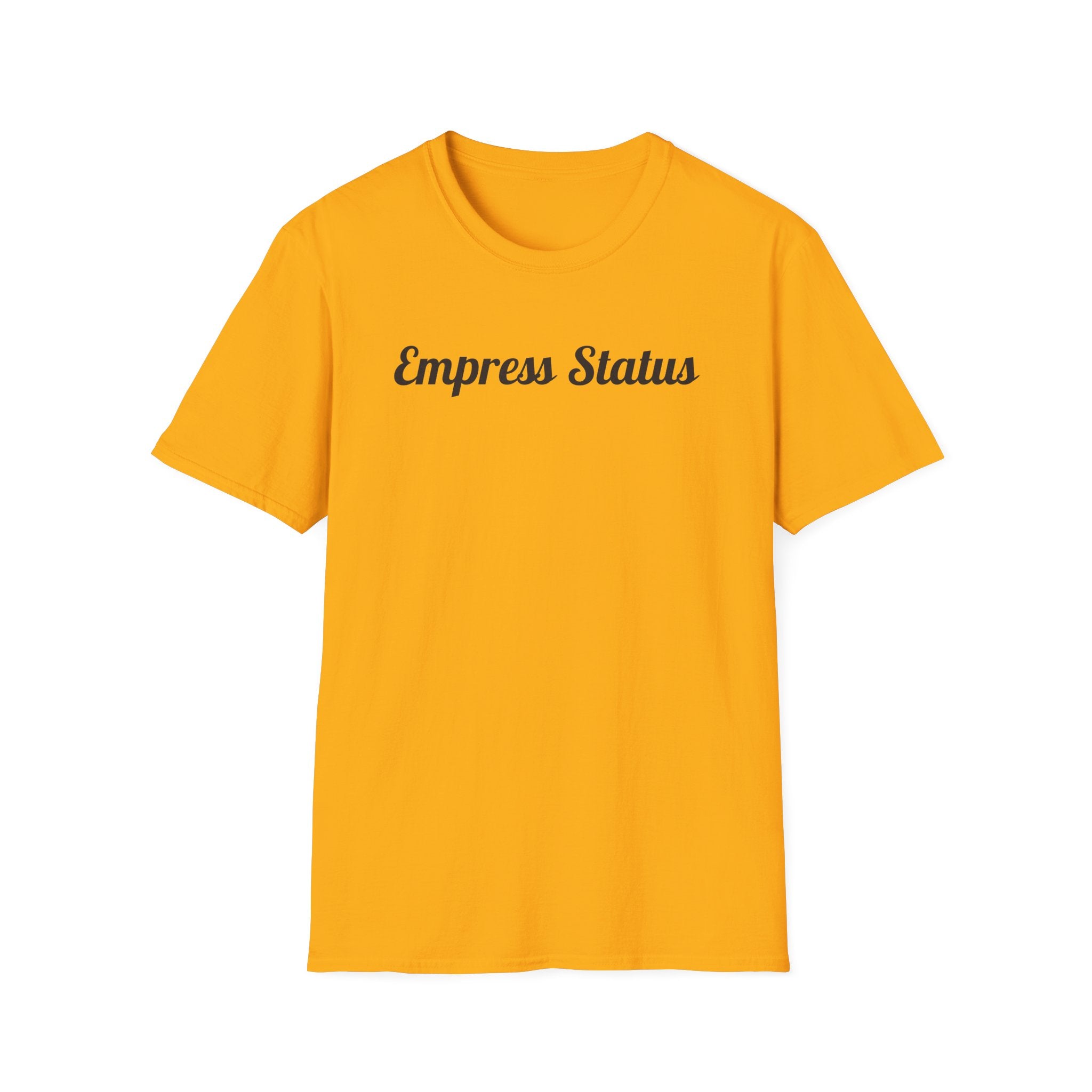 Black Glitter Empress Status Unisex Softstyle T-Shirt