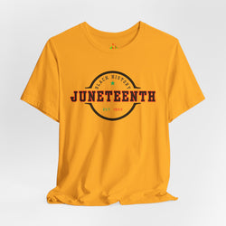 Juneteenth Heritage Unisex Tee - Celebrate Freedom, Black History Month, Heritage Apparel, Juneteenth Gift, Casual Wear