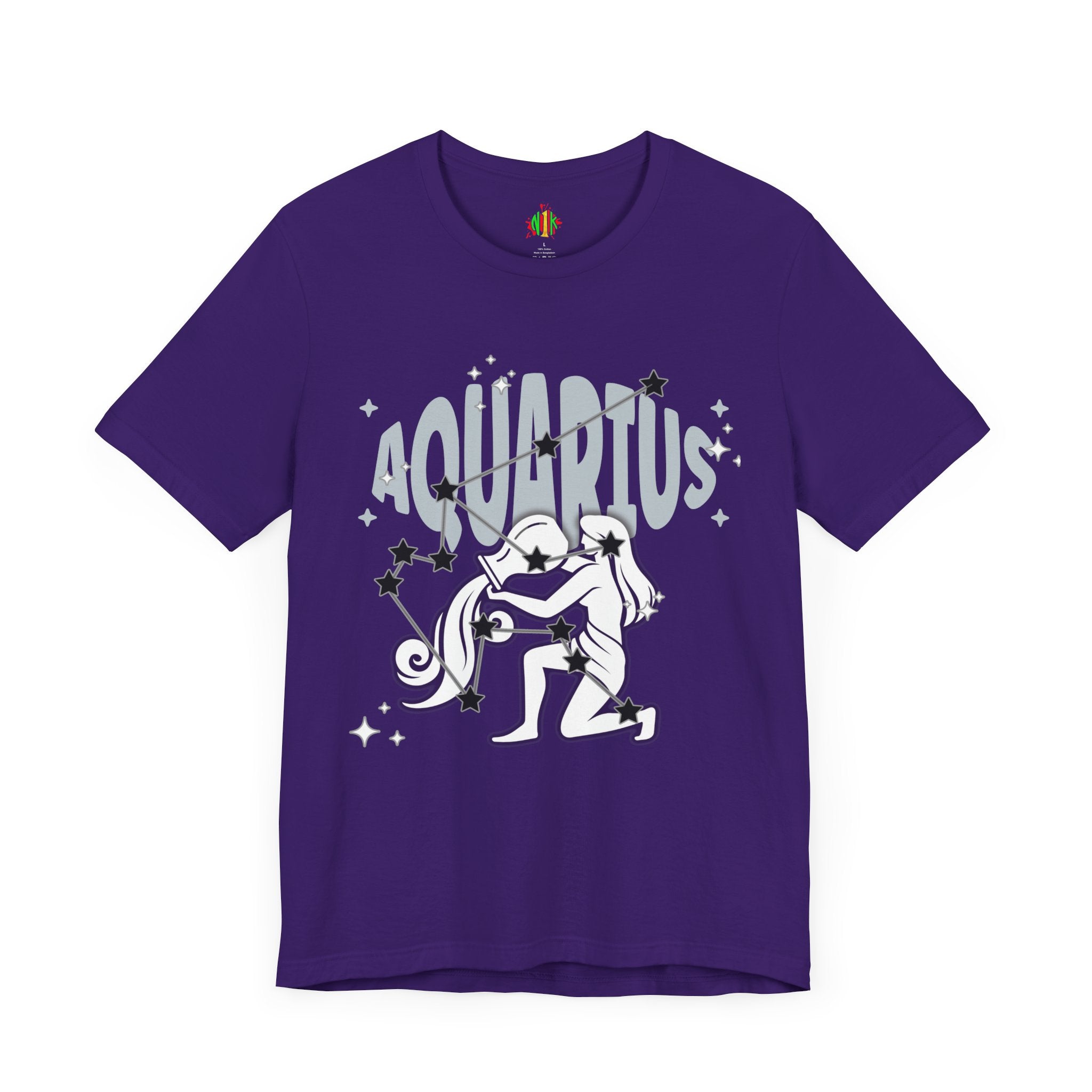 Aquarius Zodiac Casual classic unisex jersey short sleeve tee