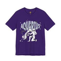 Aquarius Zodiac Casual classic unisex jersey short sleeve tee