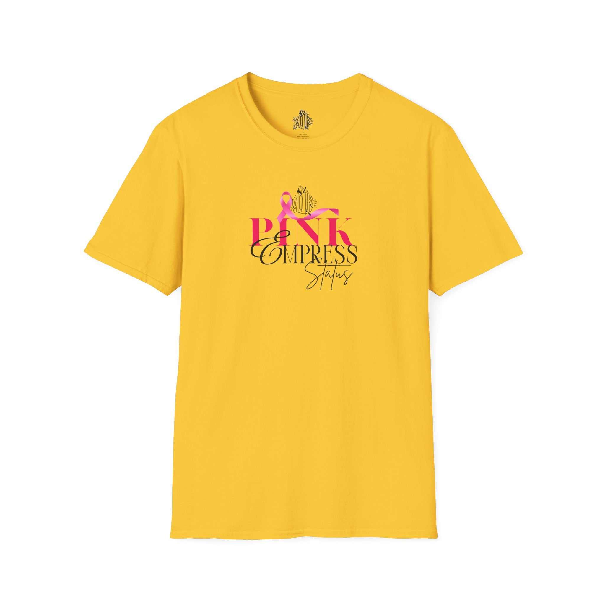 Pink Empress Ladies T-Shirt – 'Pink Empress' Script Graphic