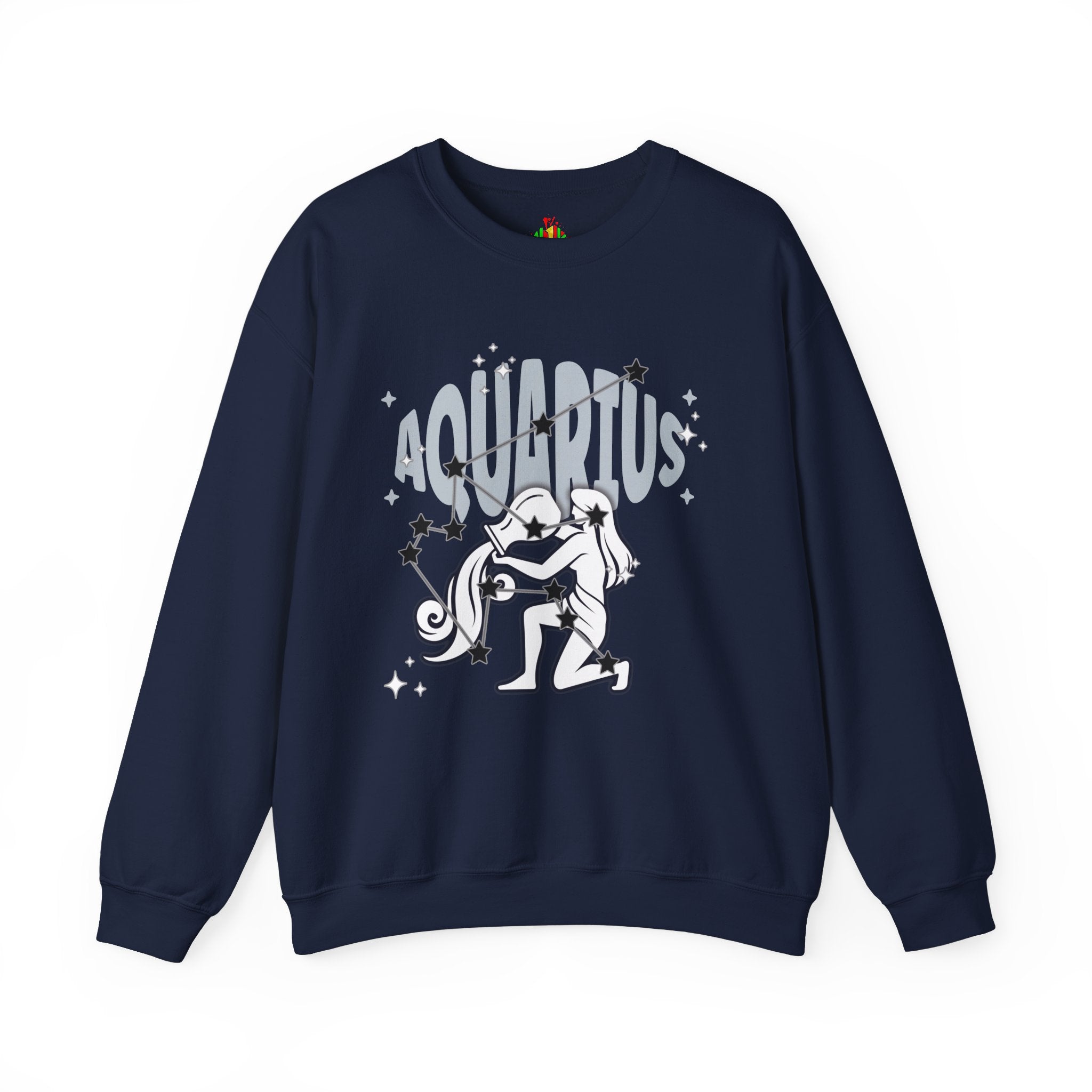Aquarius Zodiac Casual classic unisex heavy blend crewneck sweatshirt